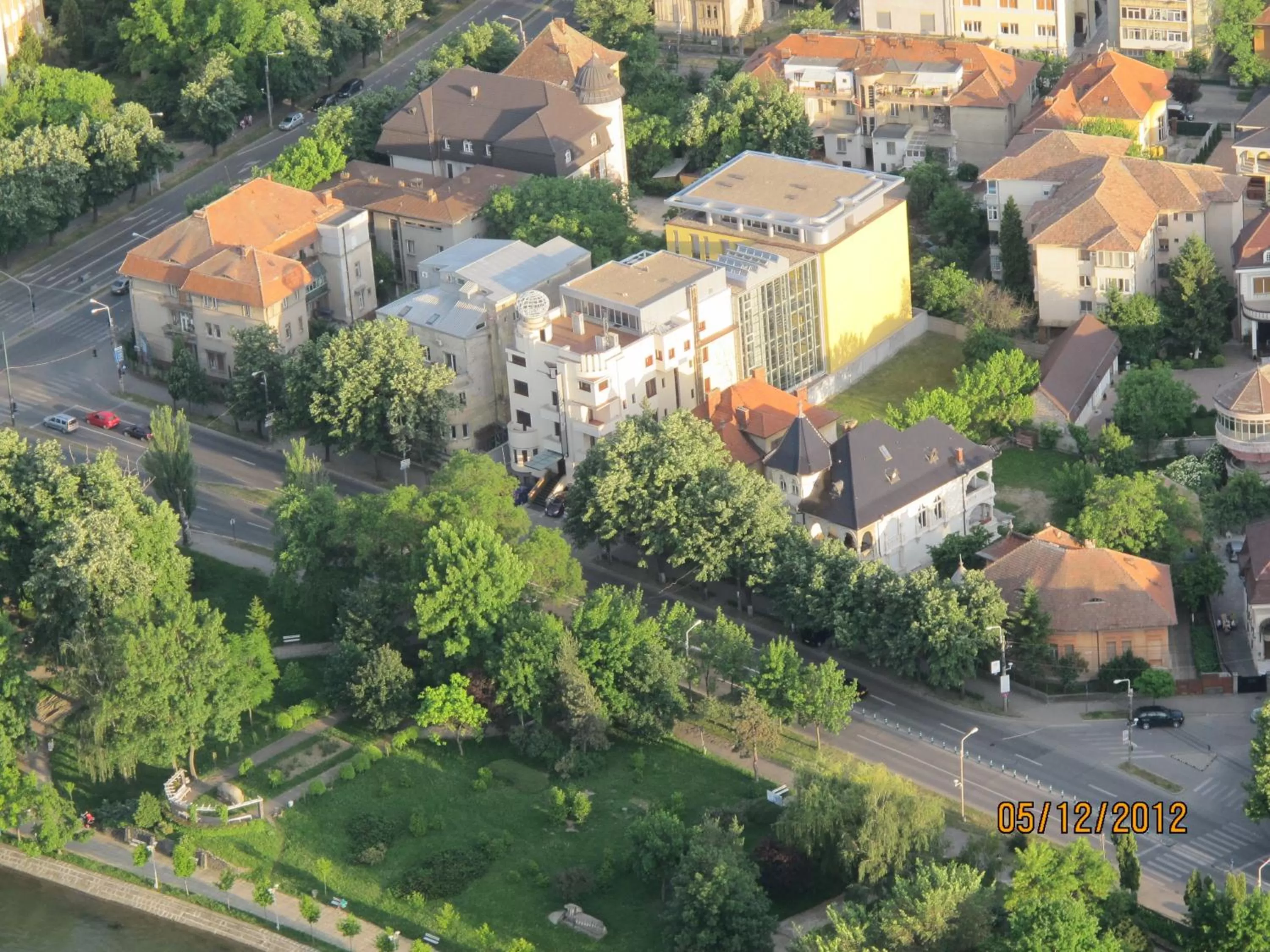 Bird's eye view in Savoy Hotel