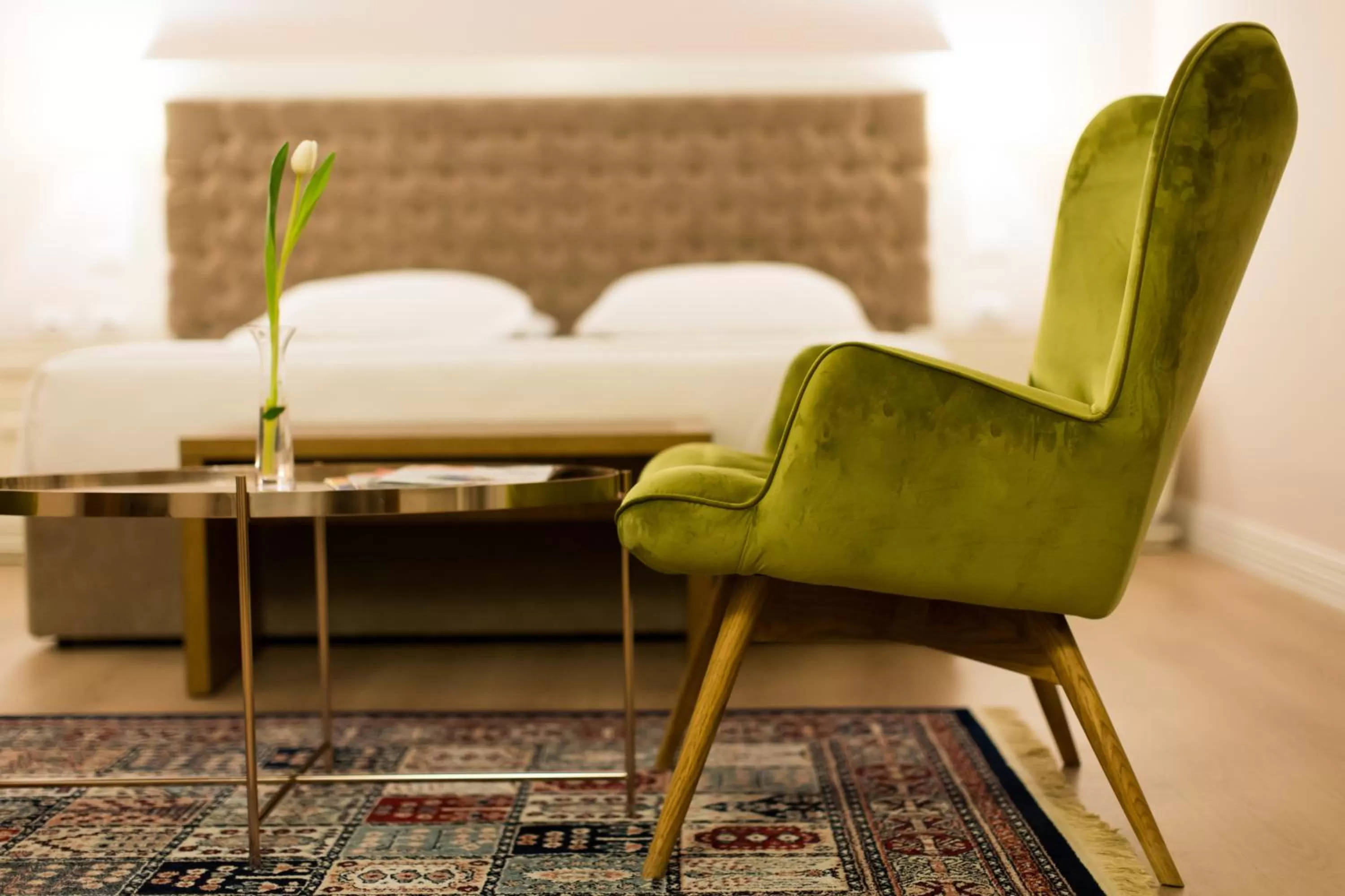 Seating area in Royal Hill Hotel