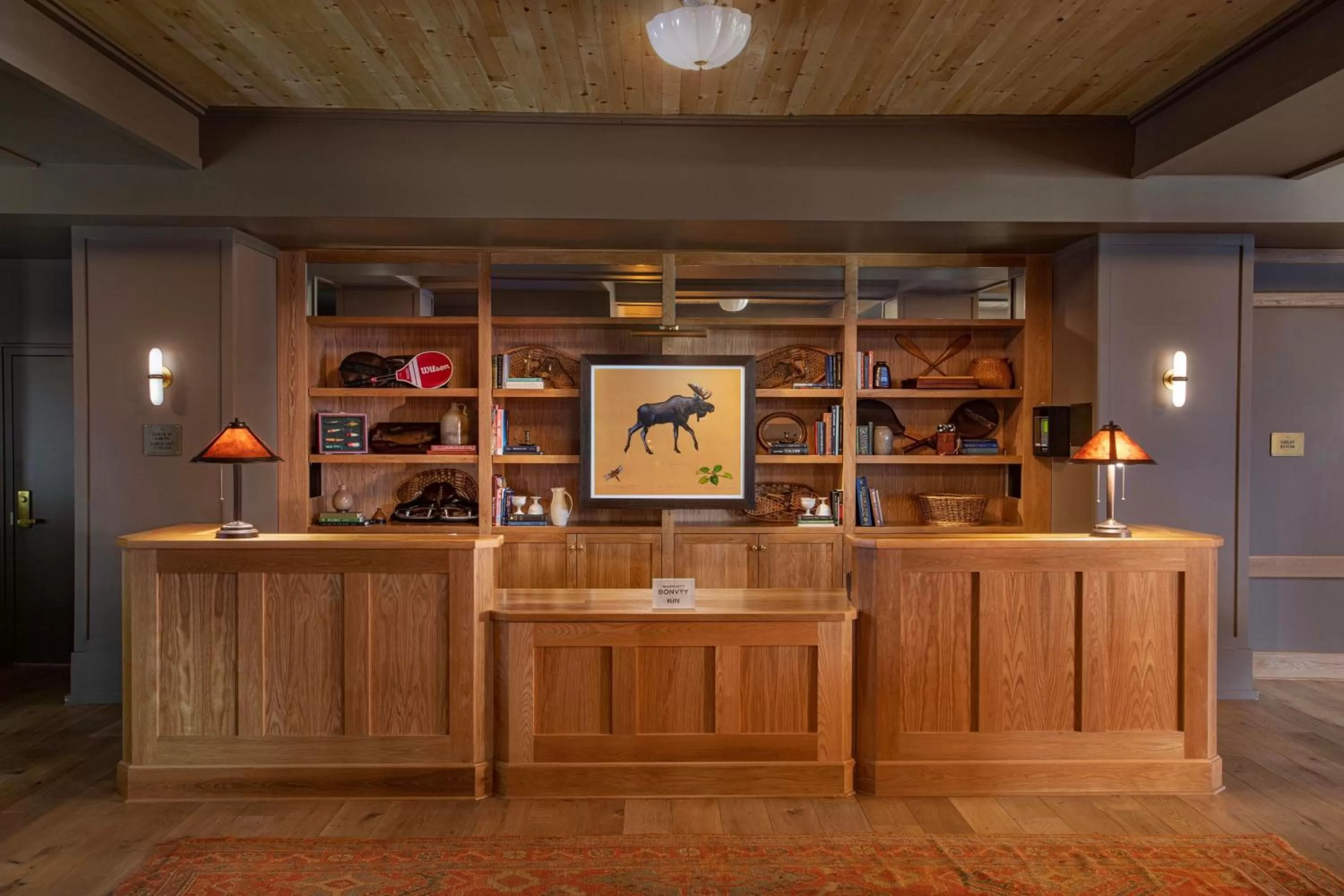 Lobby or reception in Grand Adirondack Hotel, Lake Placid, a Tribute Portfolio Hotel