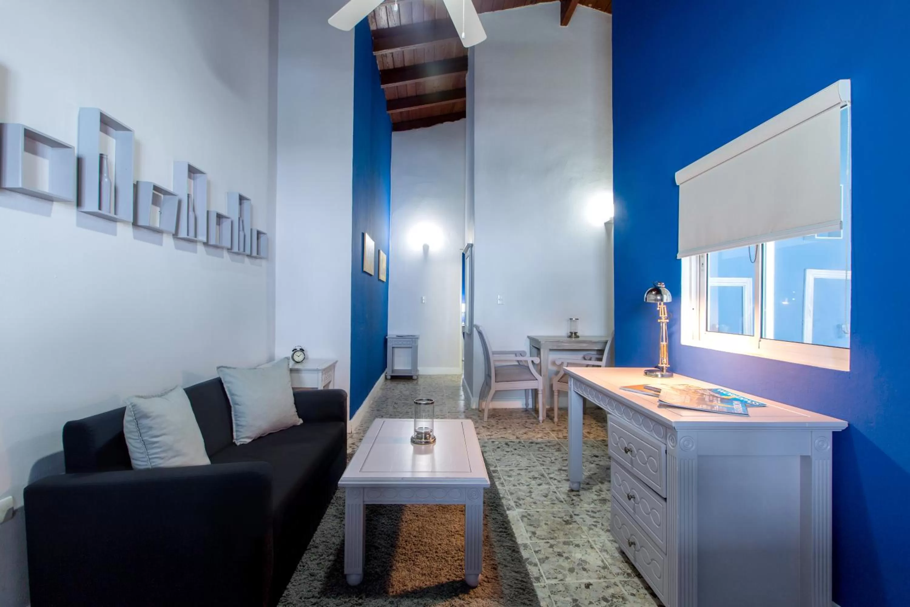 Seating area in Green Coast Beach Hotel