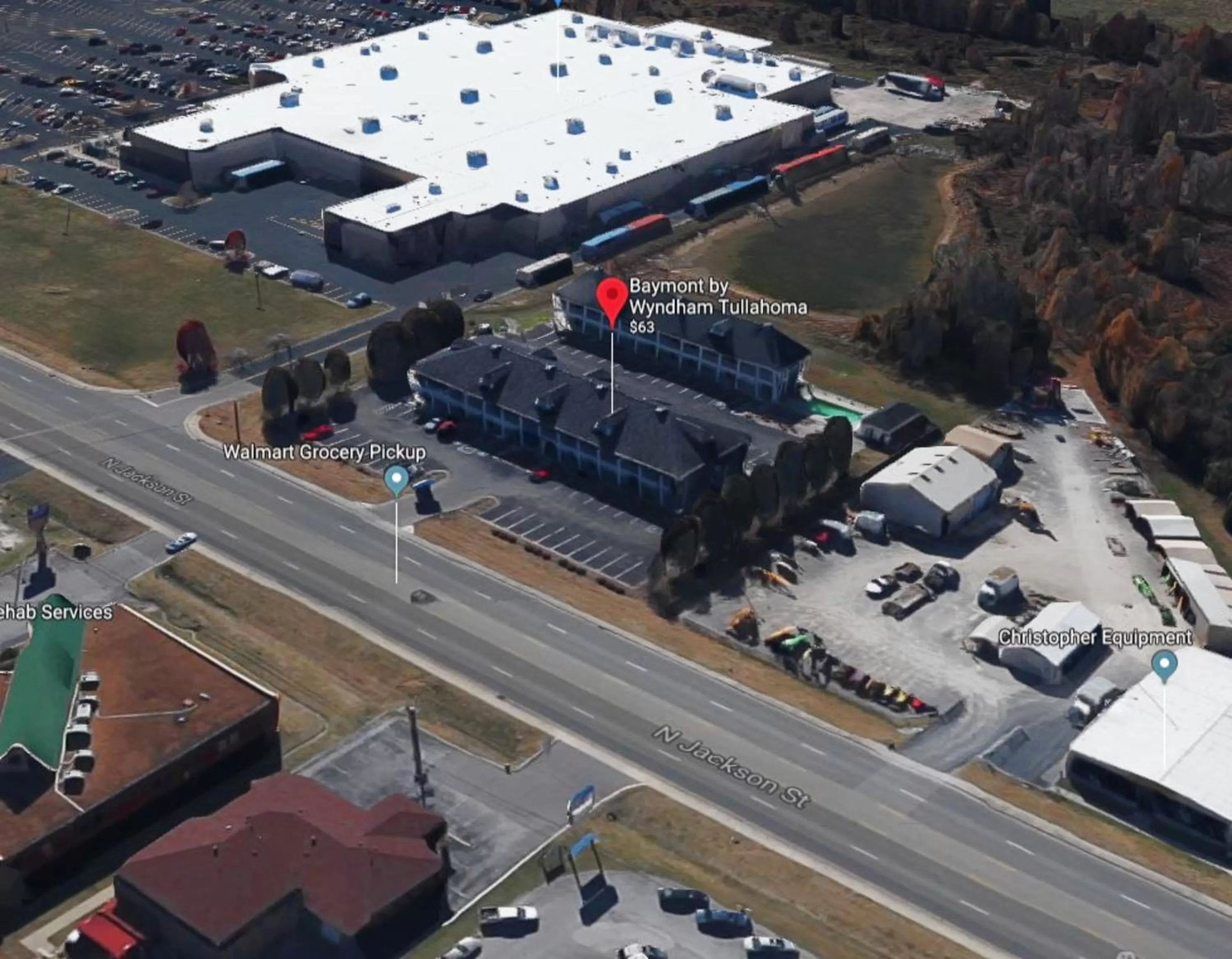 Bird's eye view in Baymont by Wyndham Tullahoma