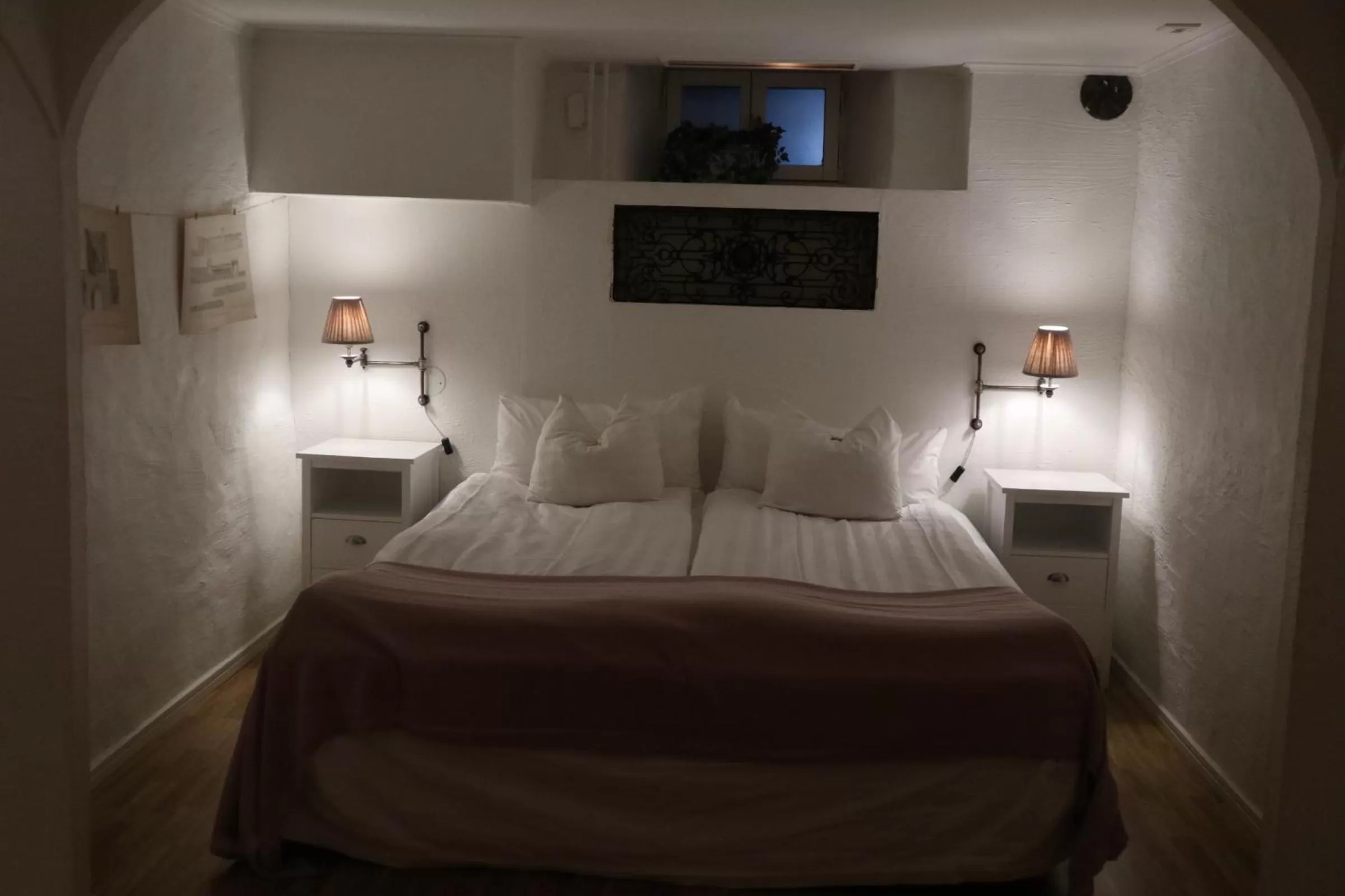 Bed in Hotell Villa Borgen