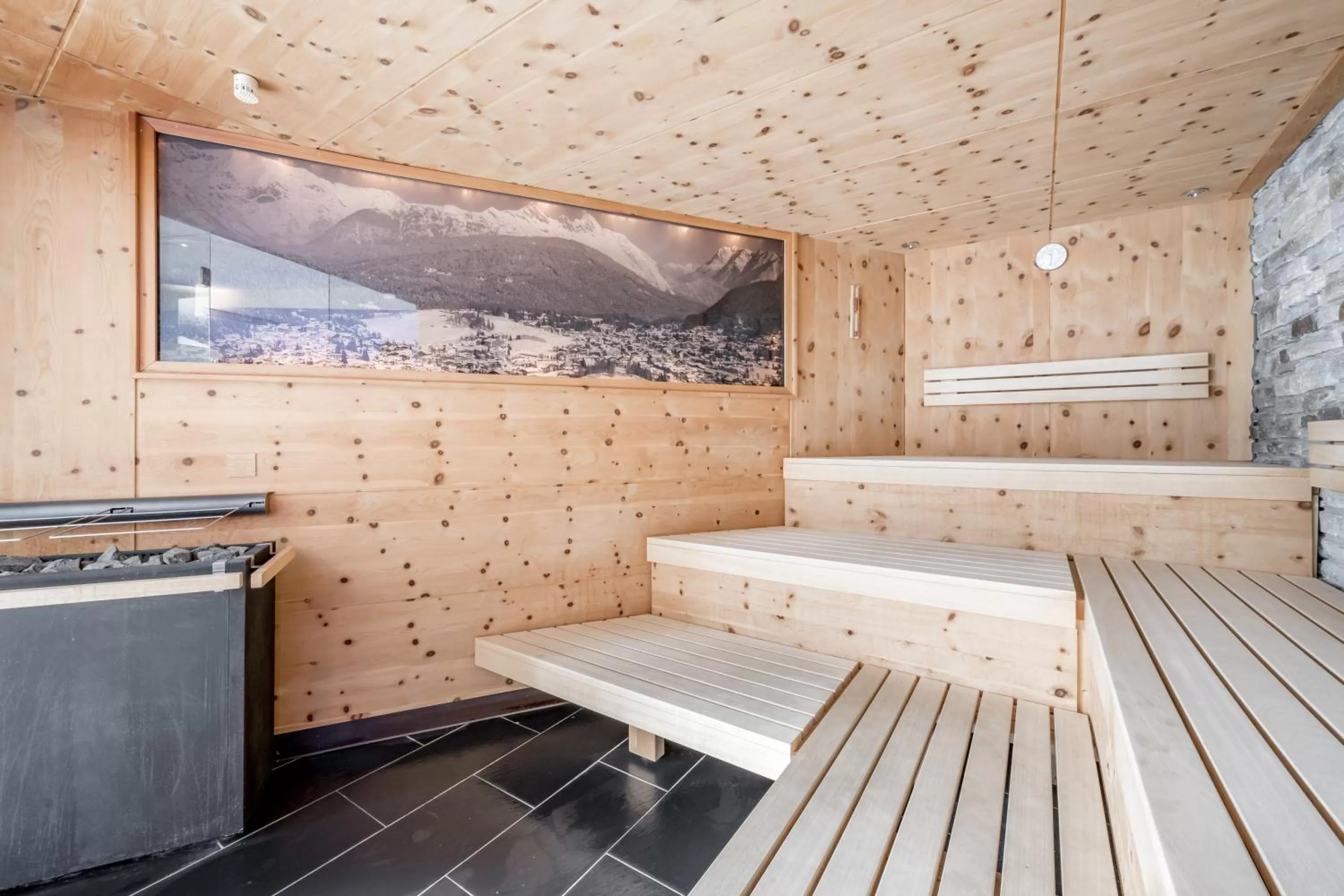 Sauna in Natur & Spa Hotel Lärchenhof