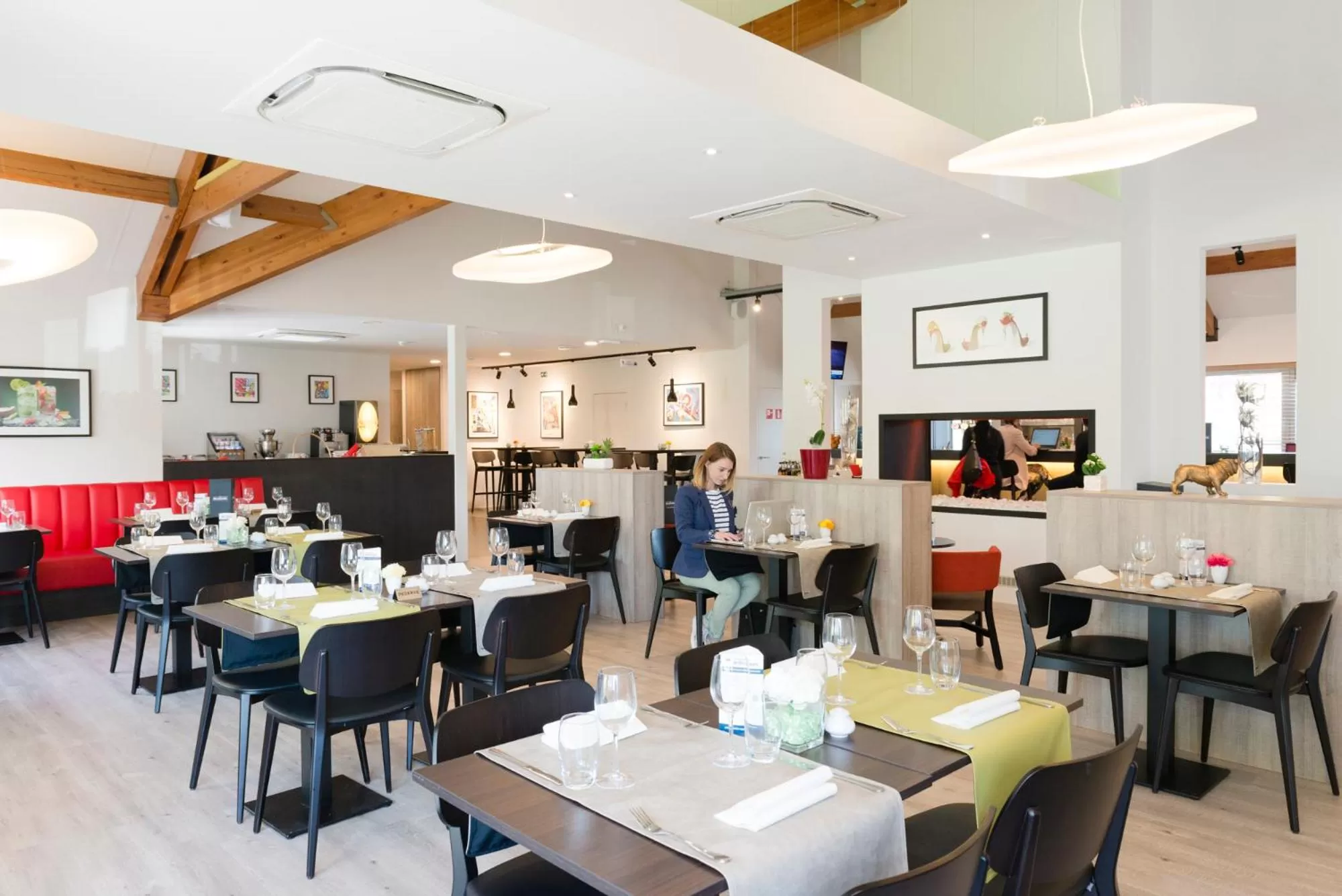 Restaurant/places to eat in Best Western Hotel Wavre