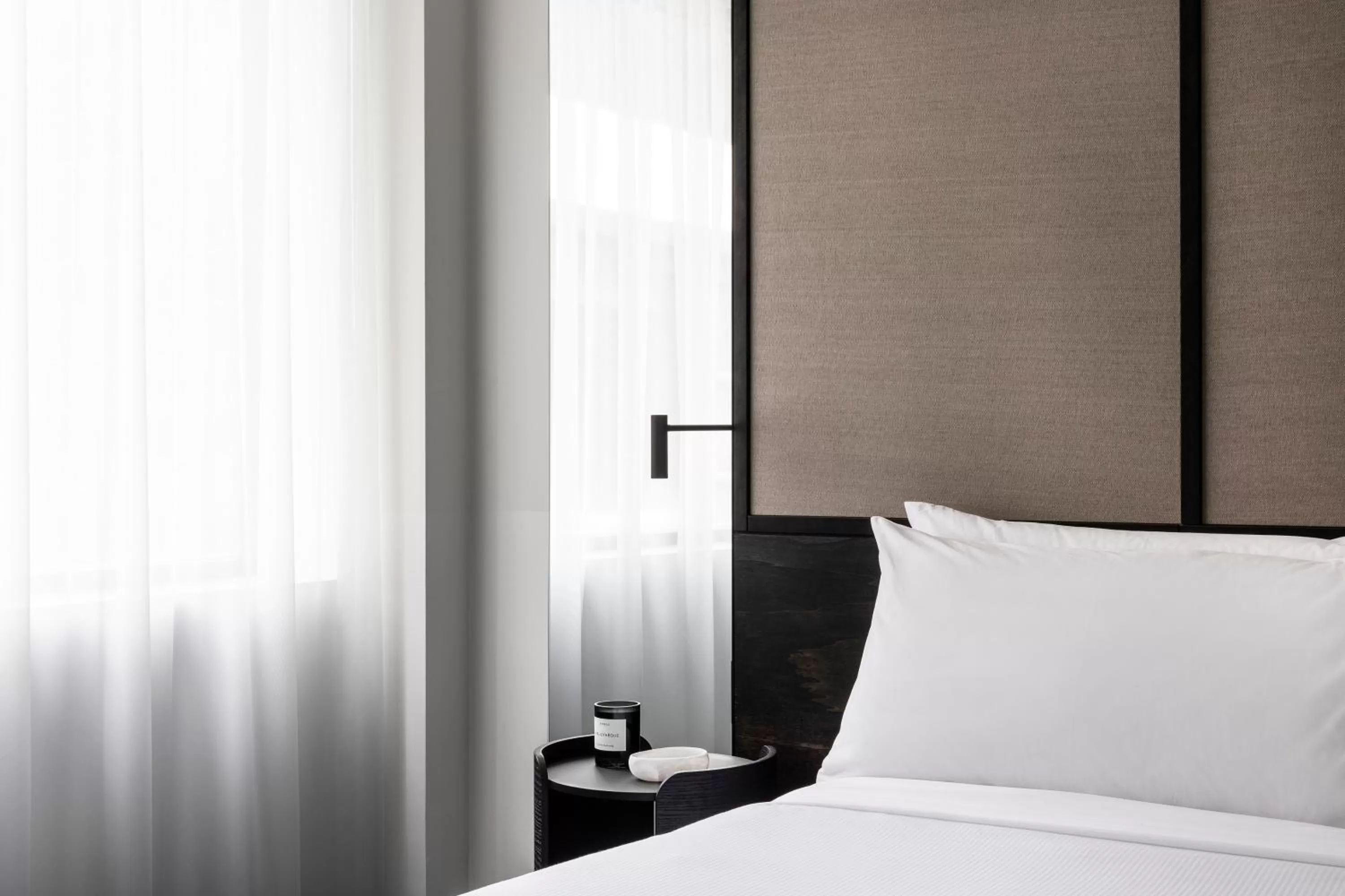 Bedroom, Bed in Lancemore Crossley St. Melbourne