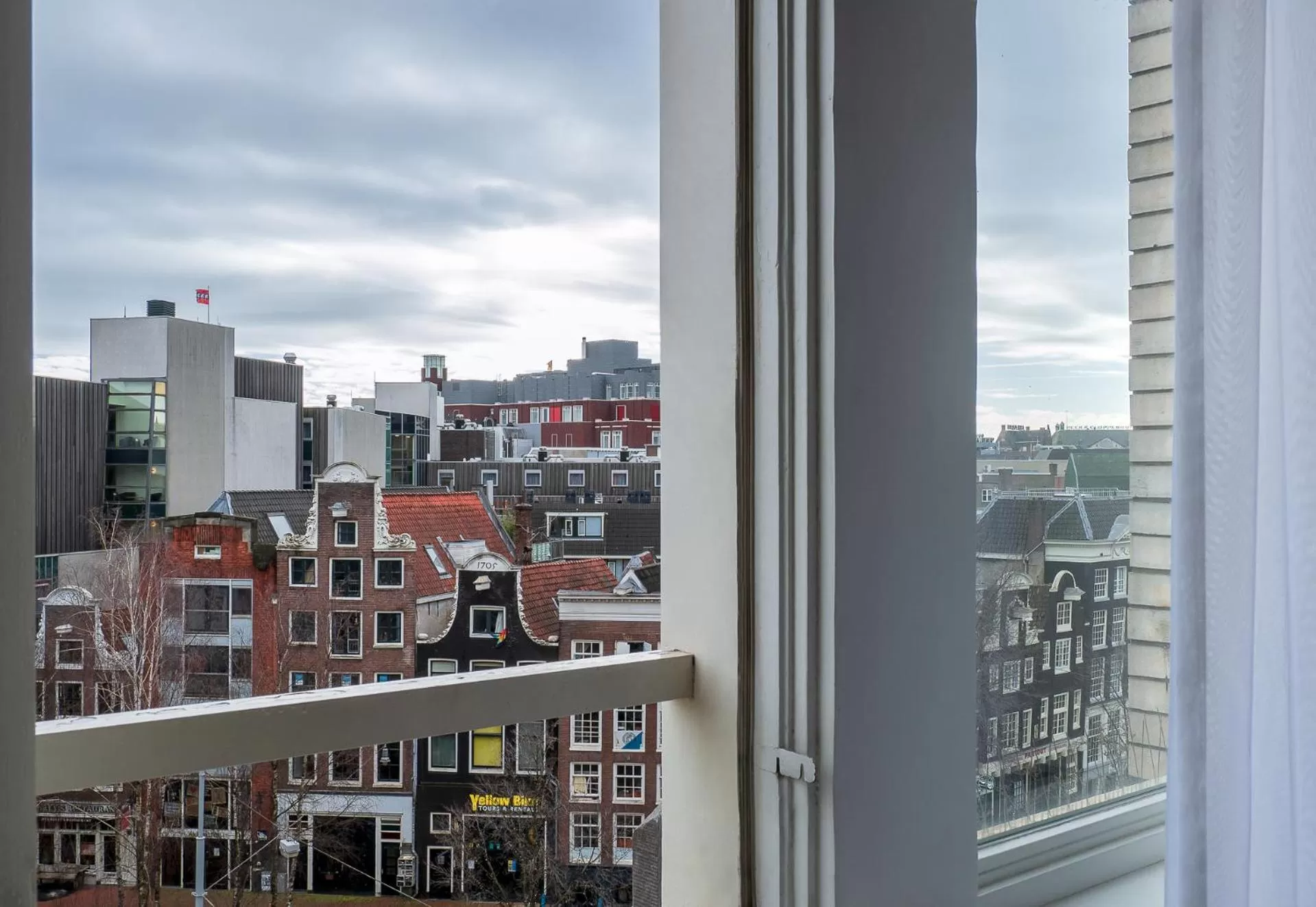 Quiet street view in WestCord City Centre Hotel