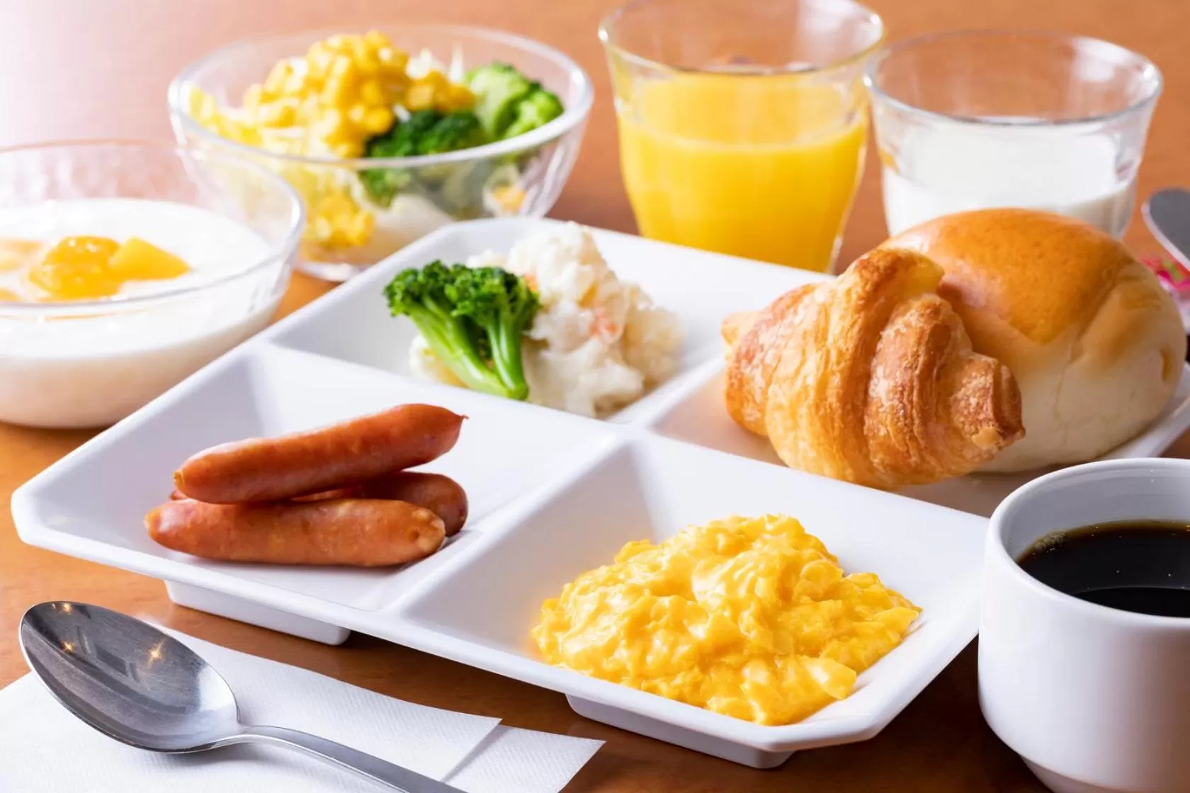 Food in Nishitetsu Inn Kurosaki