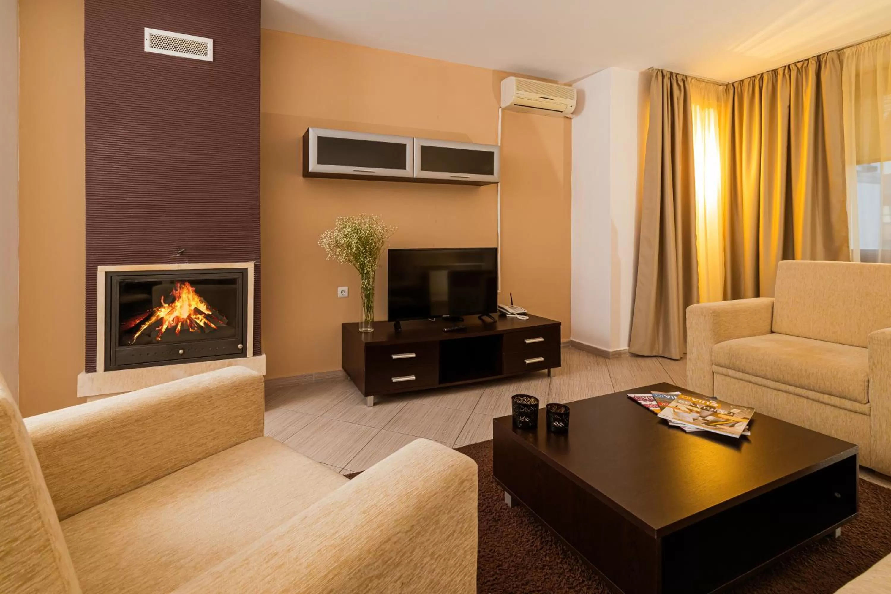 Living room in Green Life Bansko
