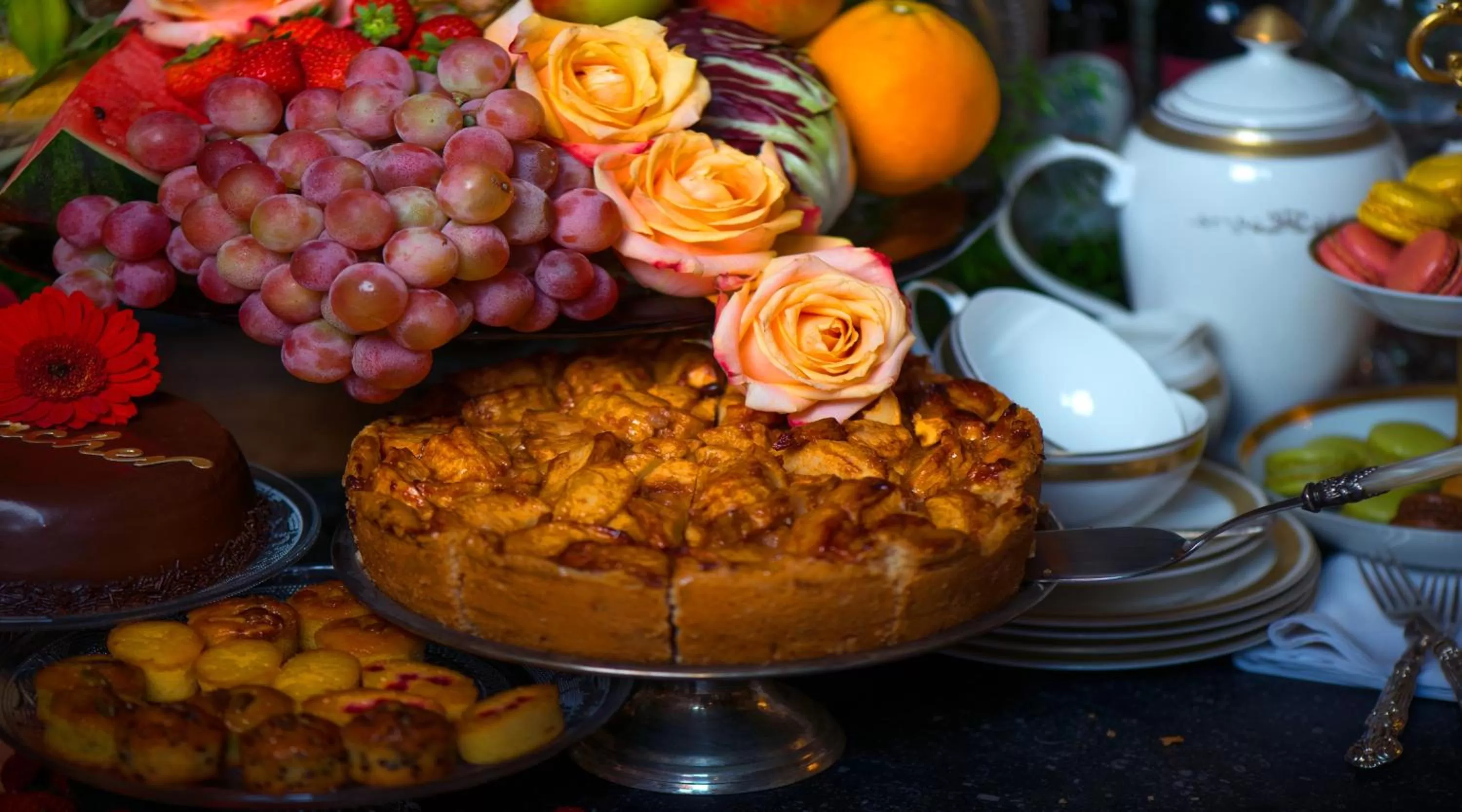 Food close-up in Breitner House