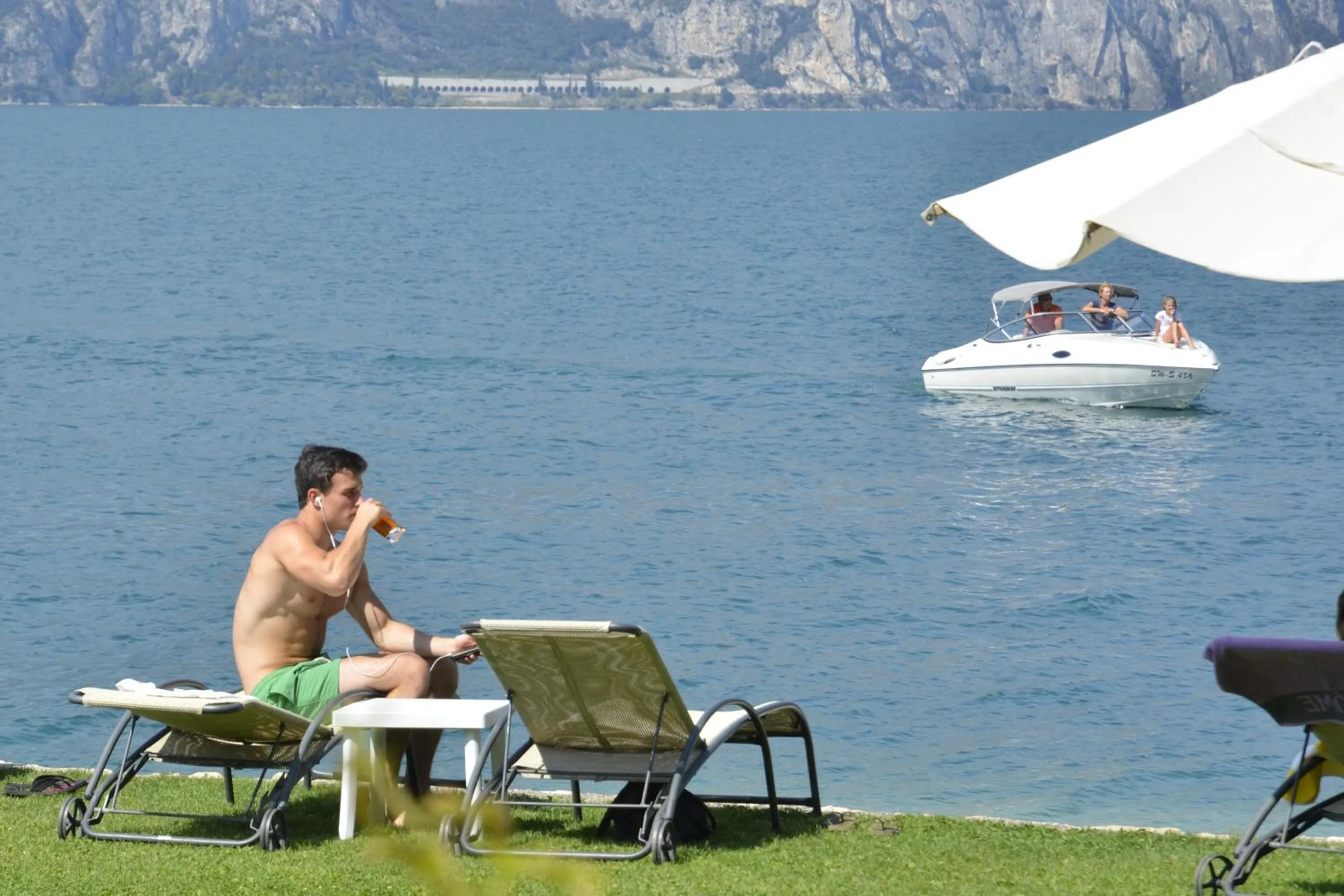 Garden in Hotel Du Lac - Relax Attitude Hotel