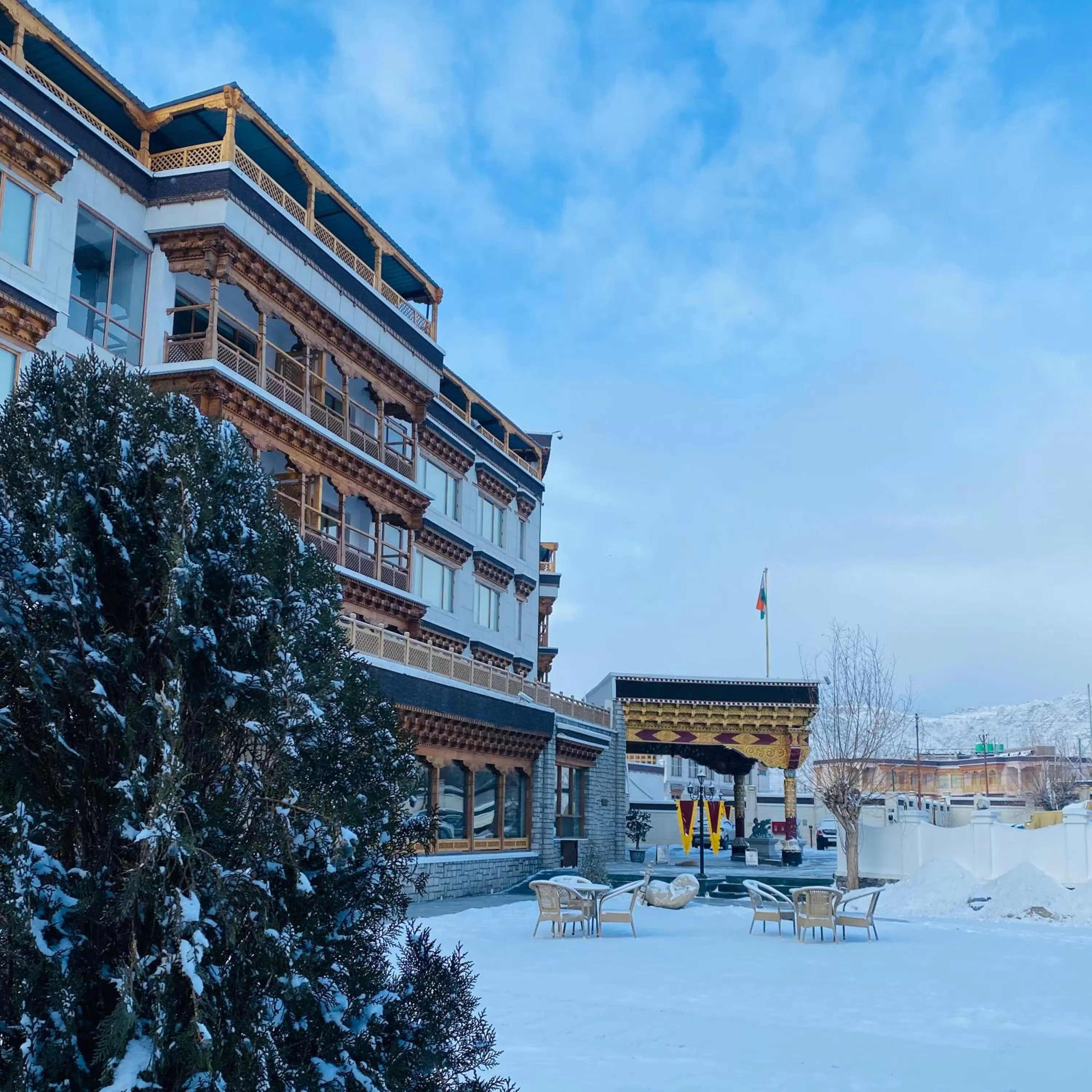 Property building in The Grand Dragon Ladakh