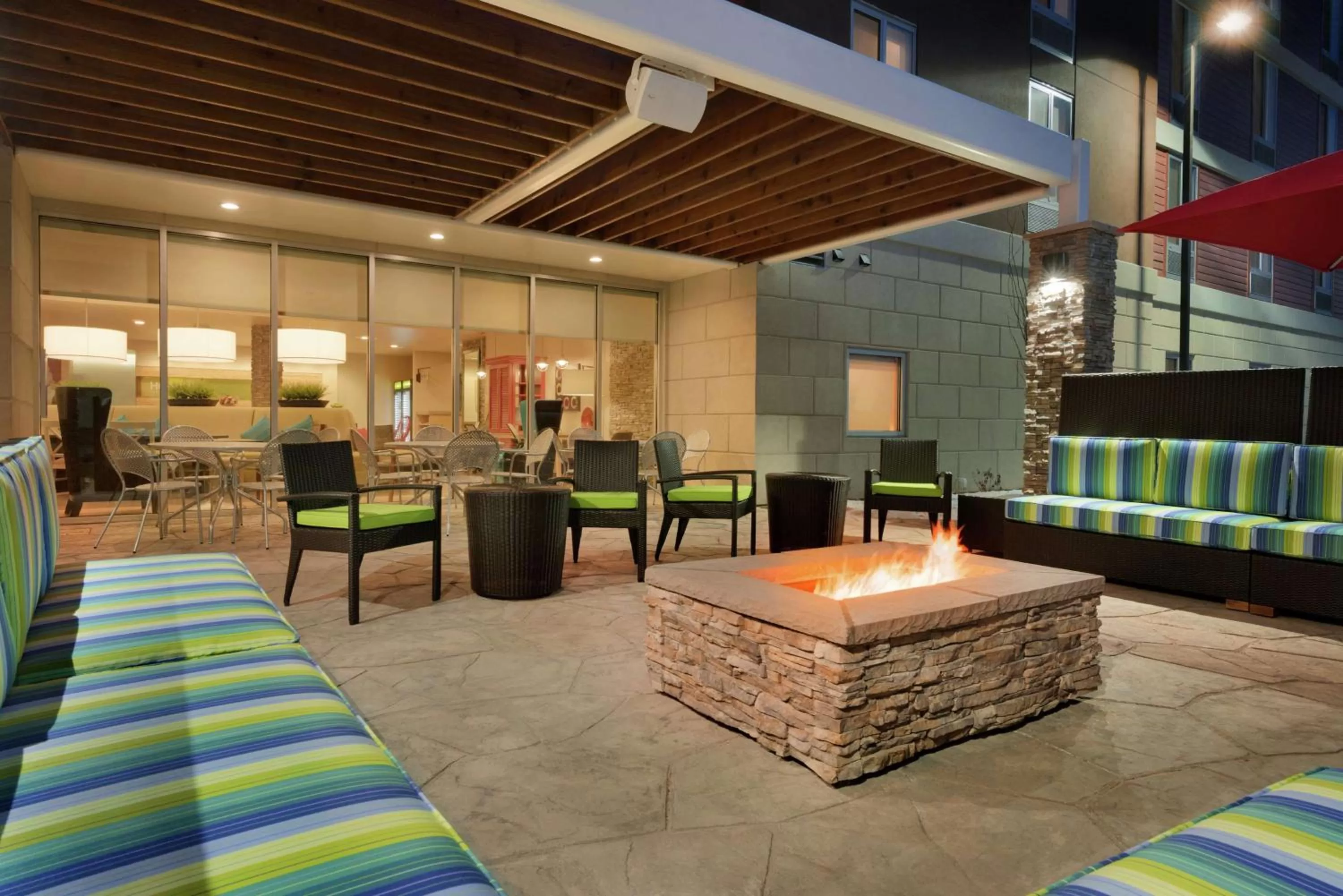 Patio in Home2 Suites by Hilton Anchorage/Midtown