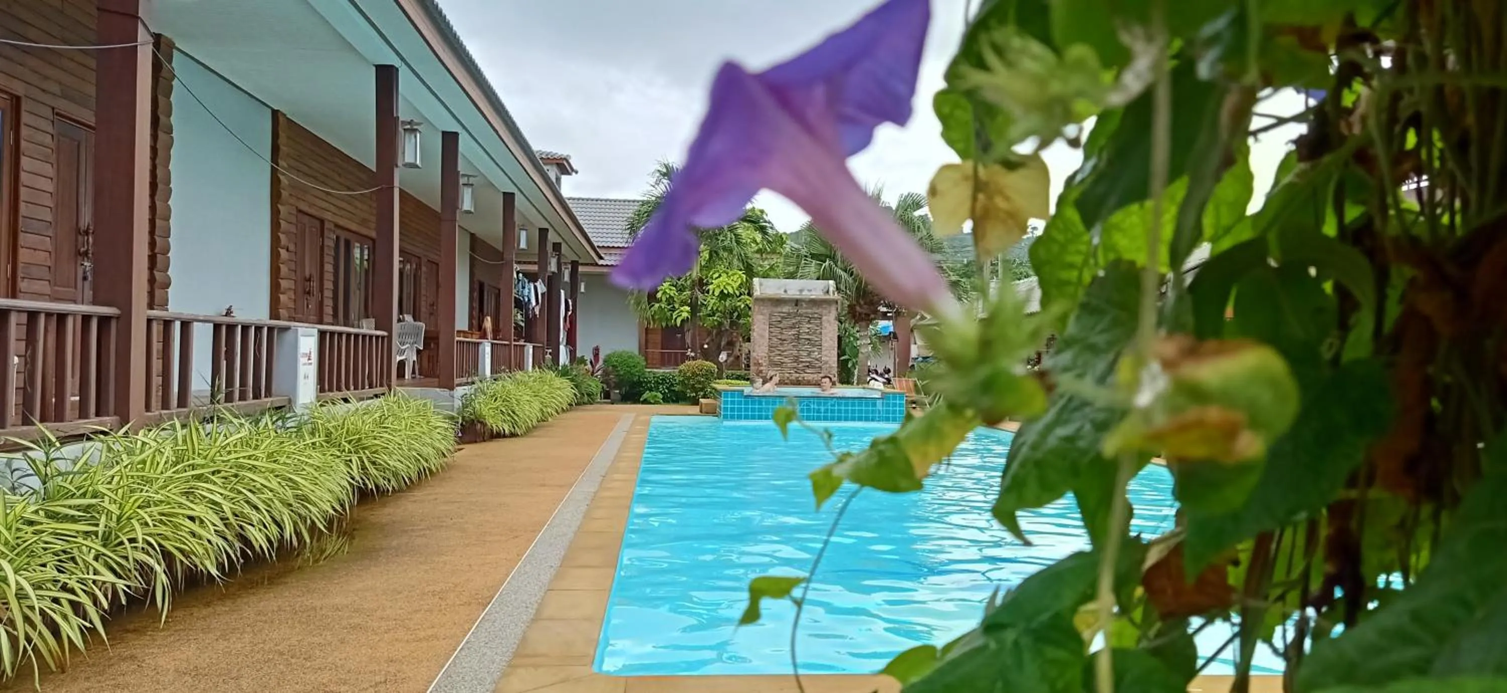 Pool view in Khum Laanta Resort - SHA Extra Plus