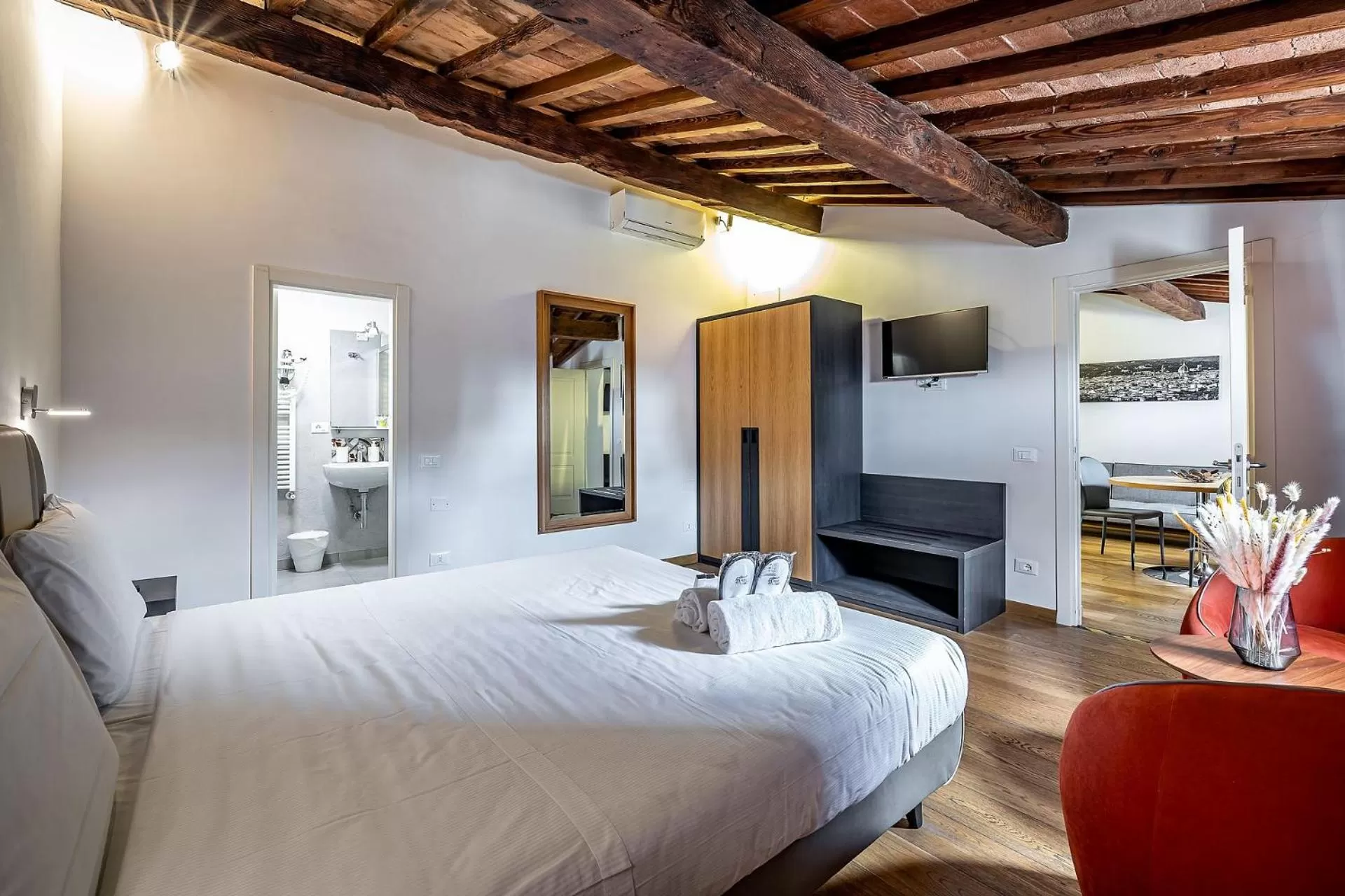 Bedroom, Bed in Martelli 6 Suite & Apartments