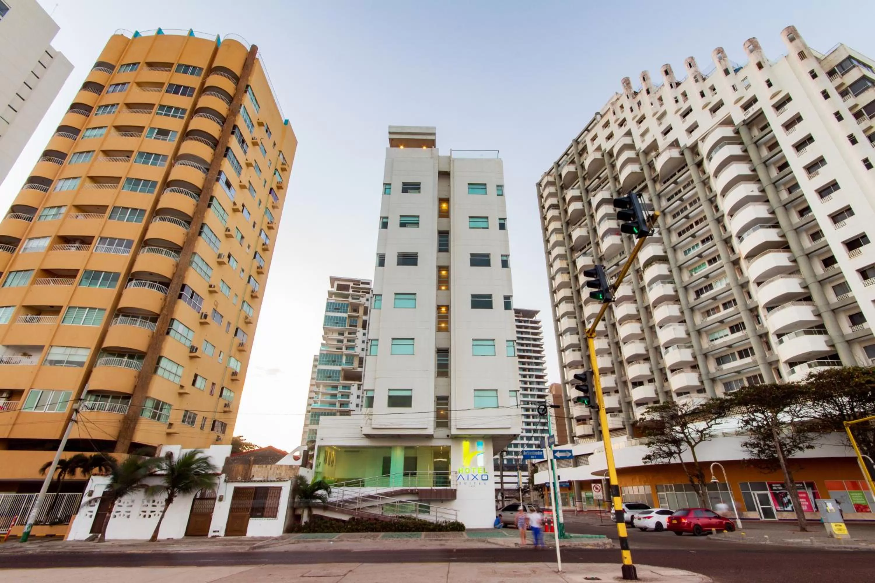 Property building in Hotel Aixo Suites By GEH Suites