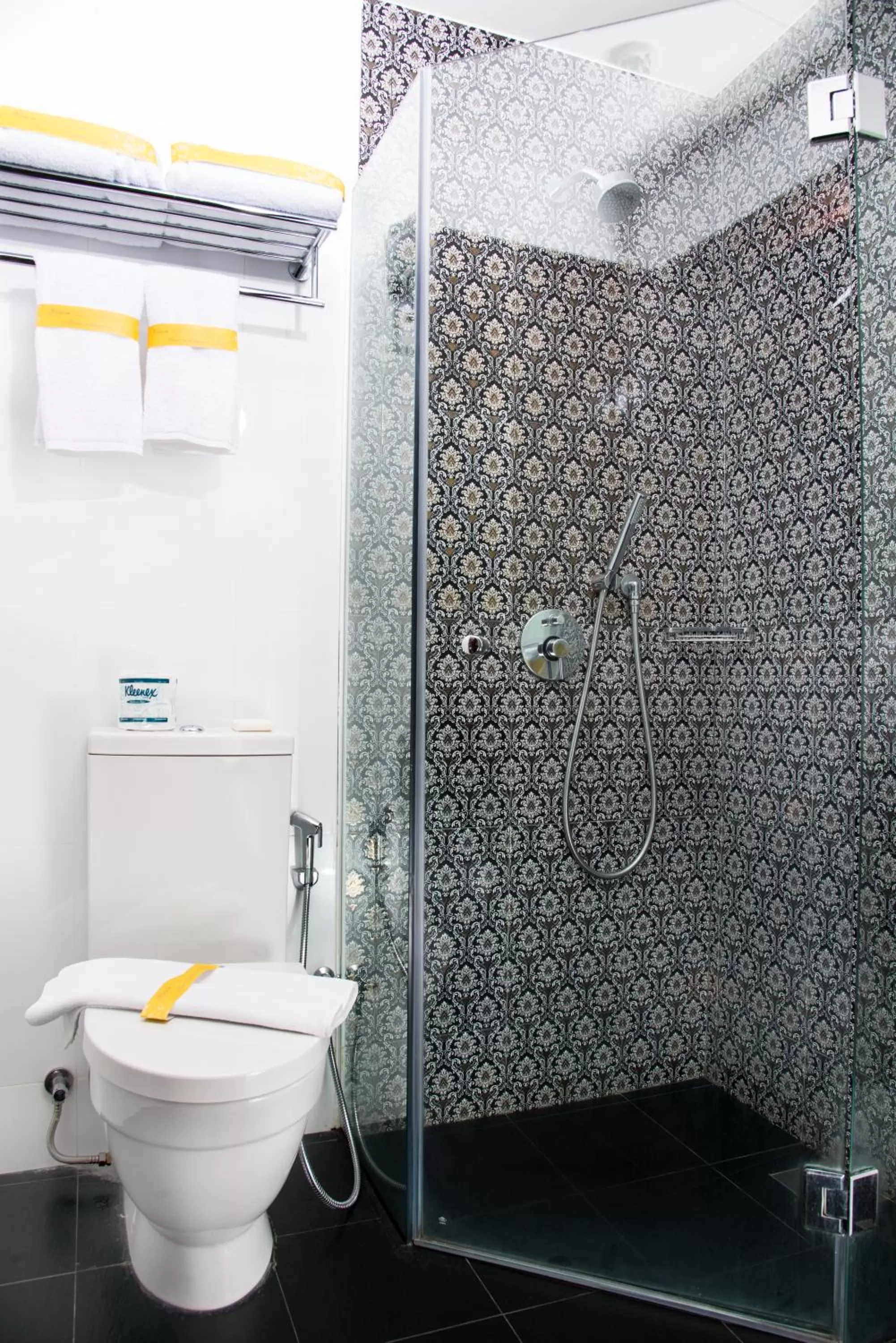 Shower in Nostalgia Hotel