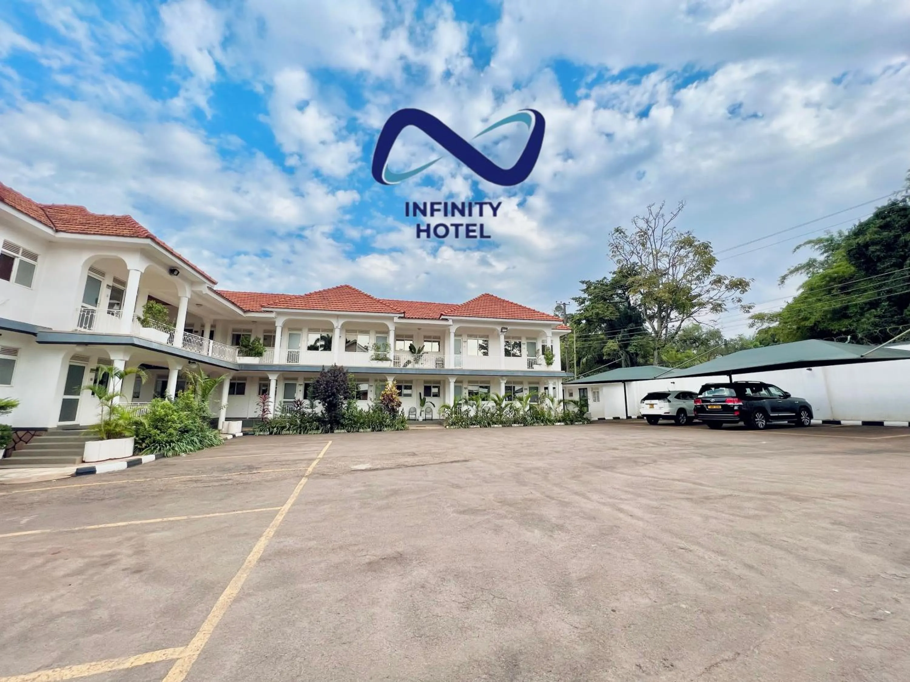 Property building in Infinity Hotel Kampala