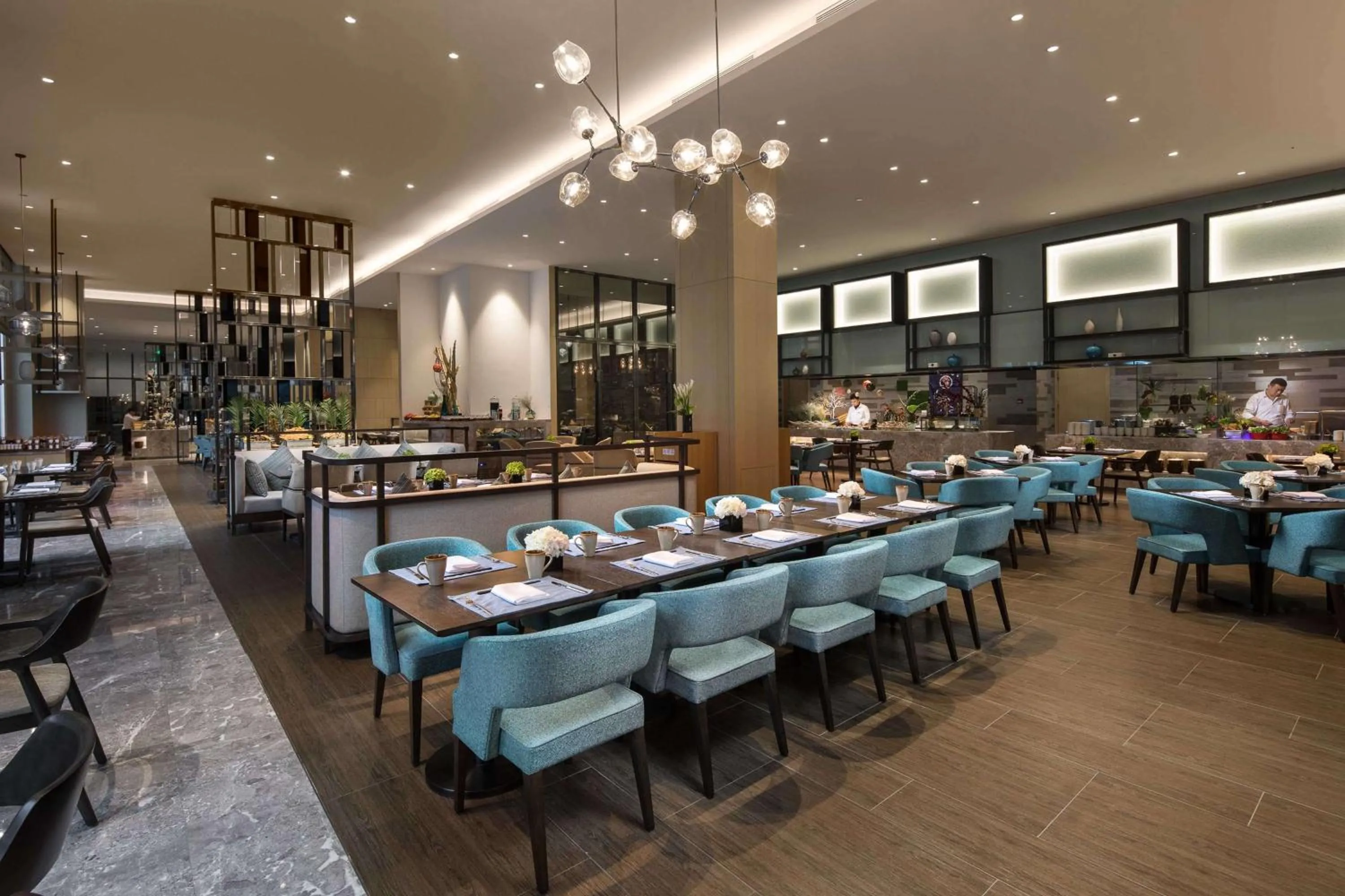 Restaurant/places to eat in Doubletree By Hilton Qingdao Oriental Movie Metropolis