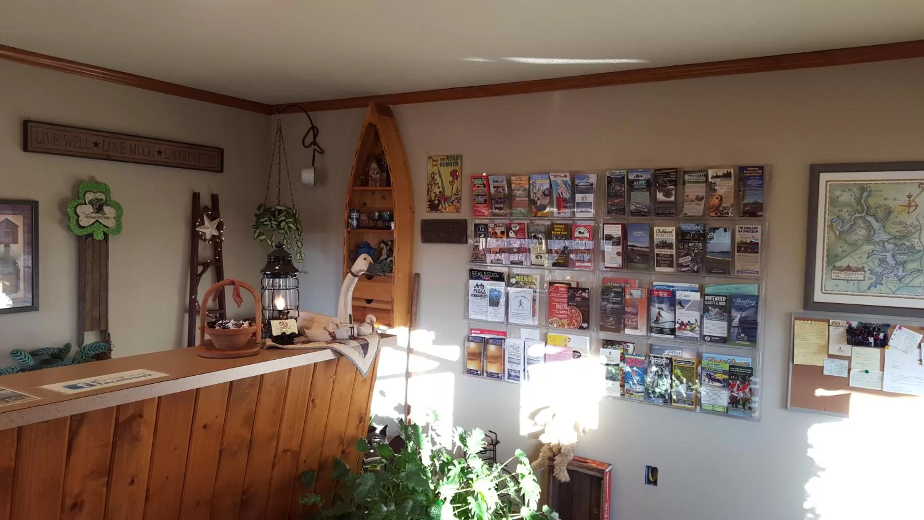 Lobby or reception in The Garrett Inn