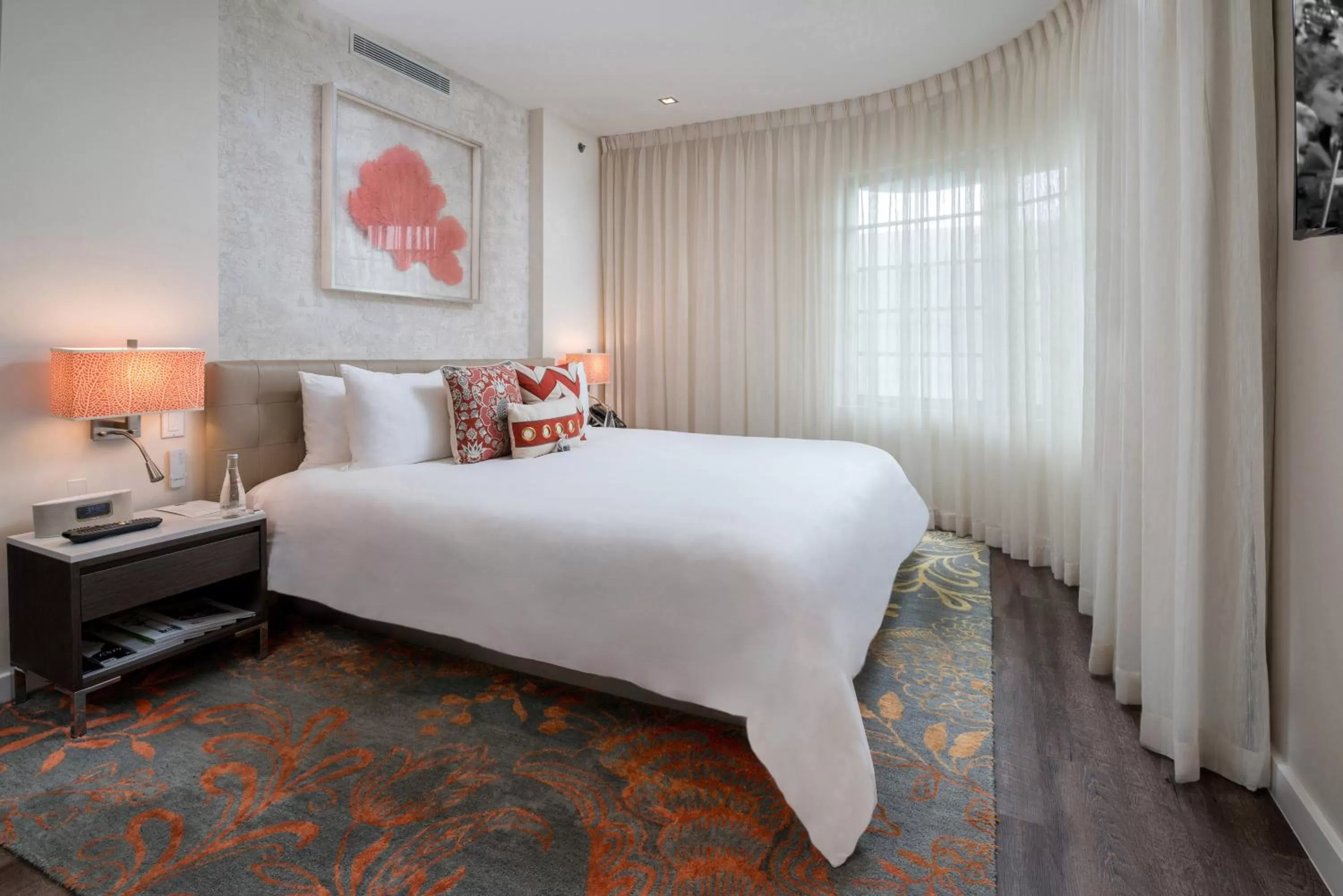 Bed in The Marlin Hotel