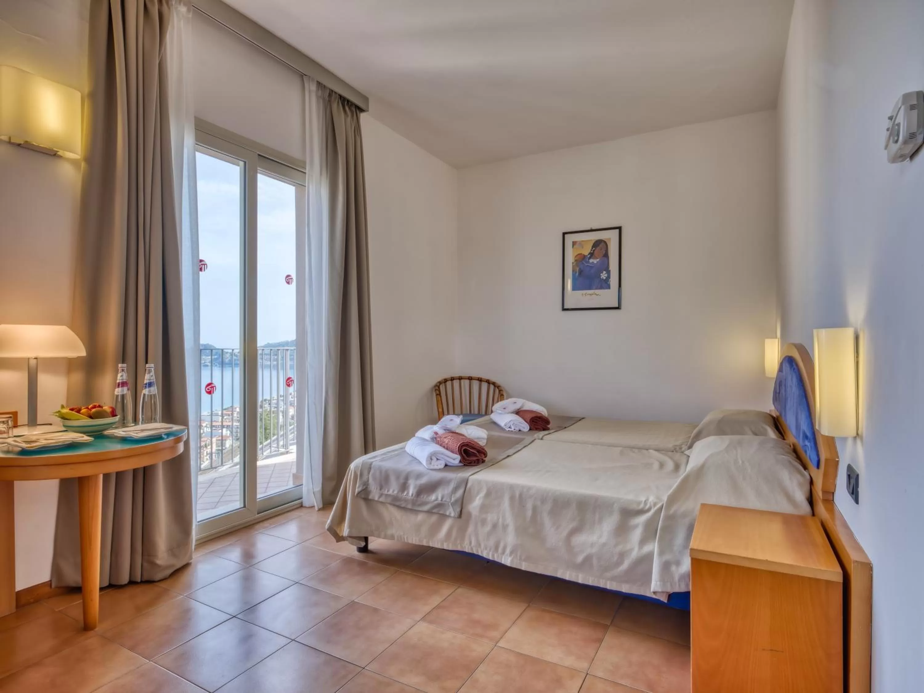 Bedroom, Bed in Hotel Antares