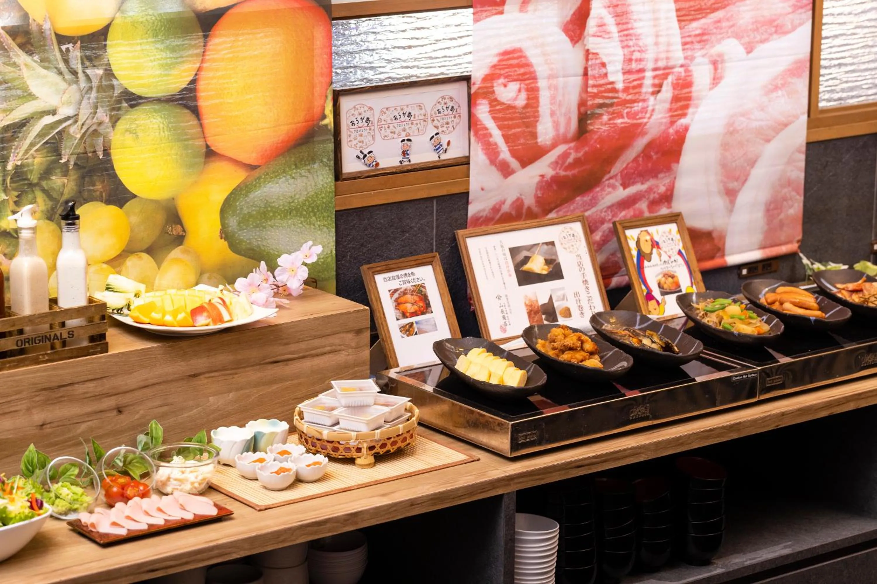 Buffet breakfast in KOKO HOTEL Higashiosaka - formerly Hotel Wing International Select Higashi Osaka