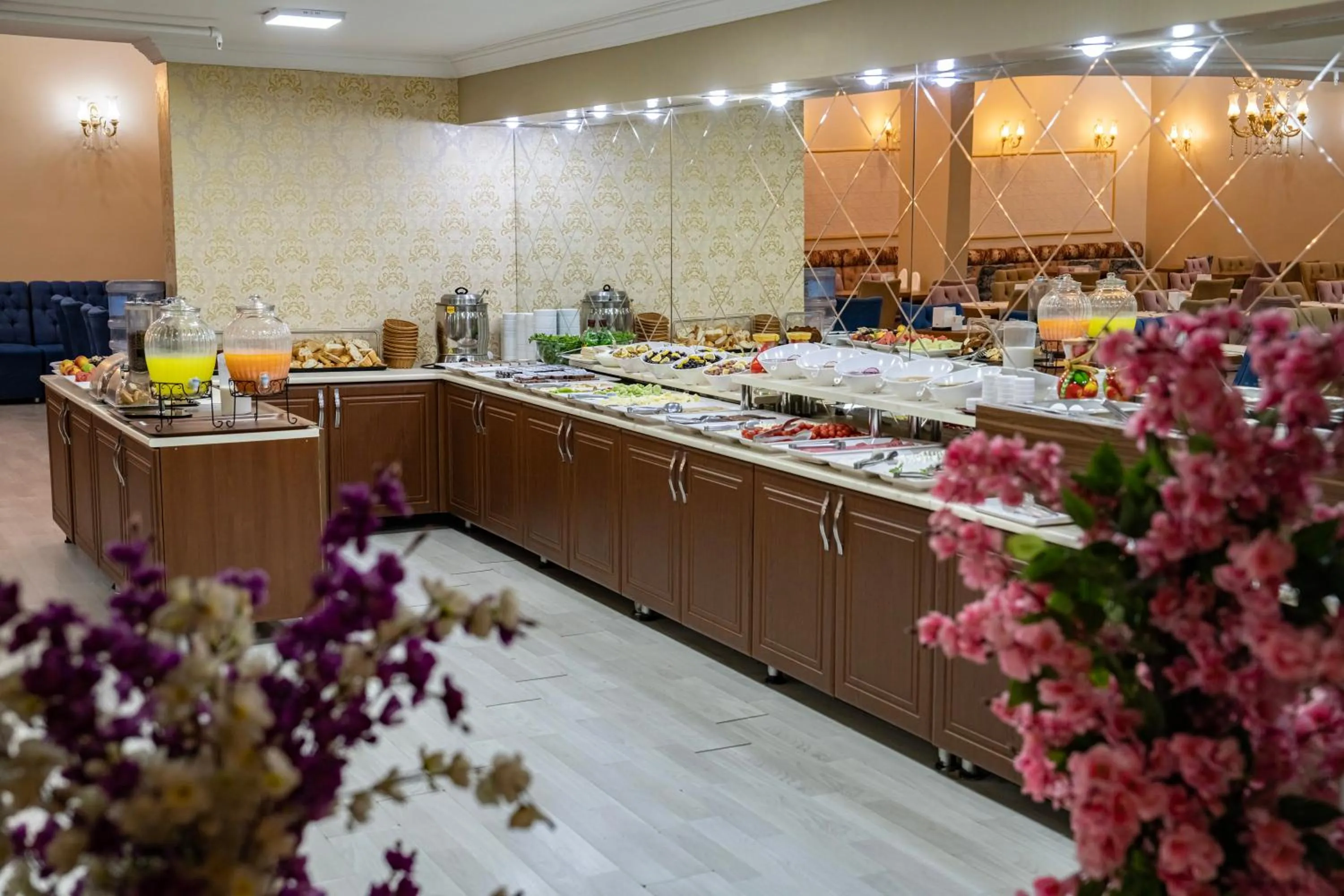 Buffet breakfast in Grand Hamit Hotel