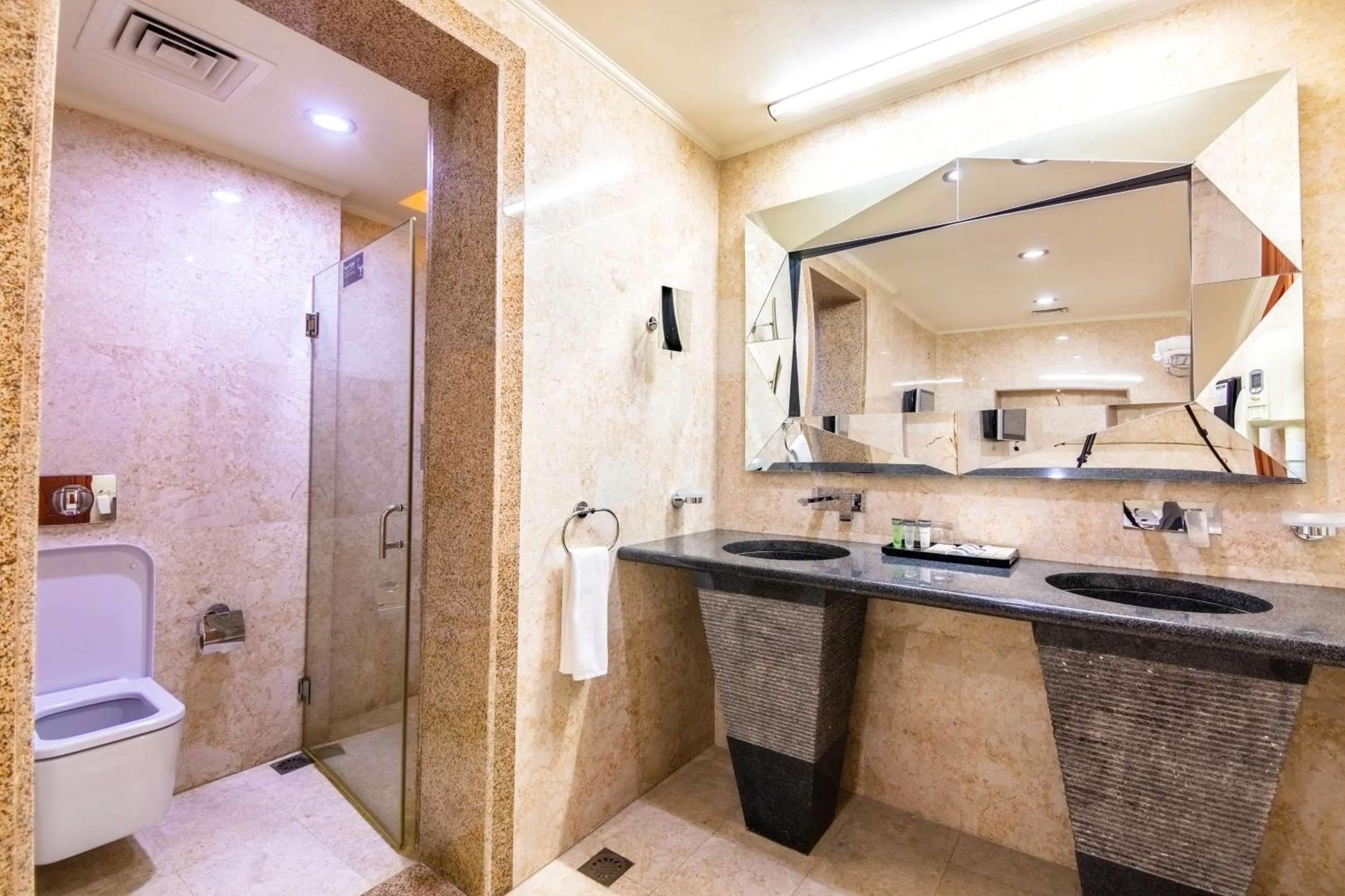 Bathroom in The Platinum Hotel