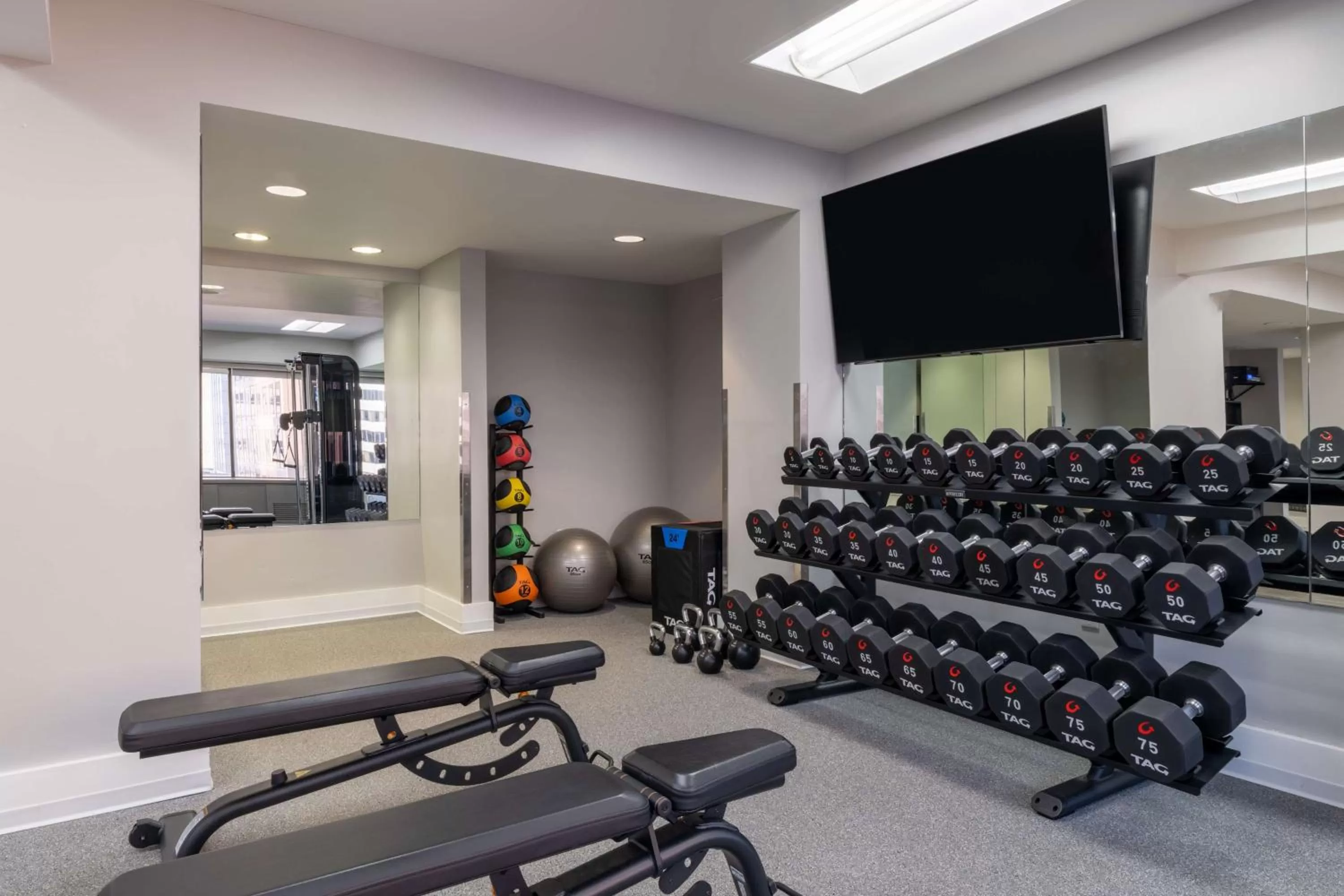 Fitness centre/facilities in Hilton San Francisco Financial District