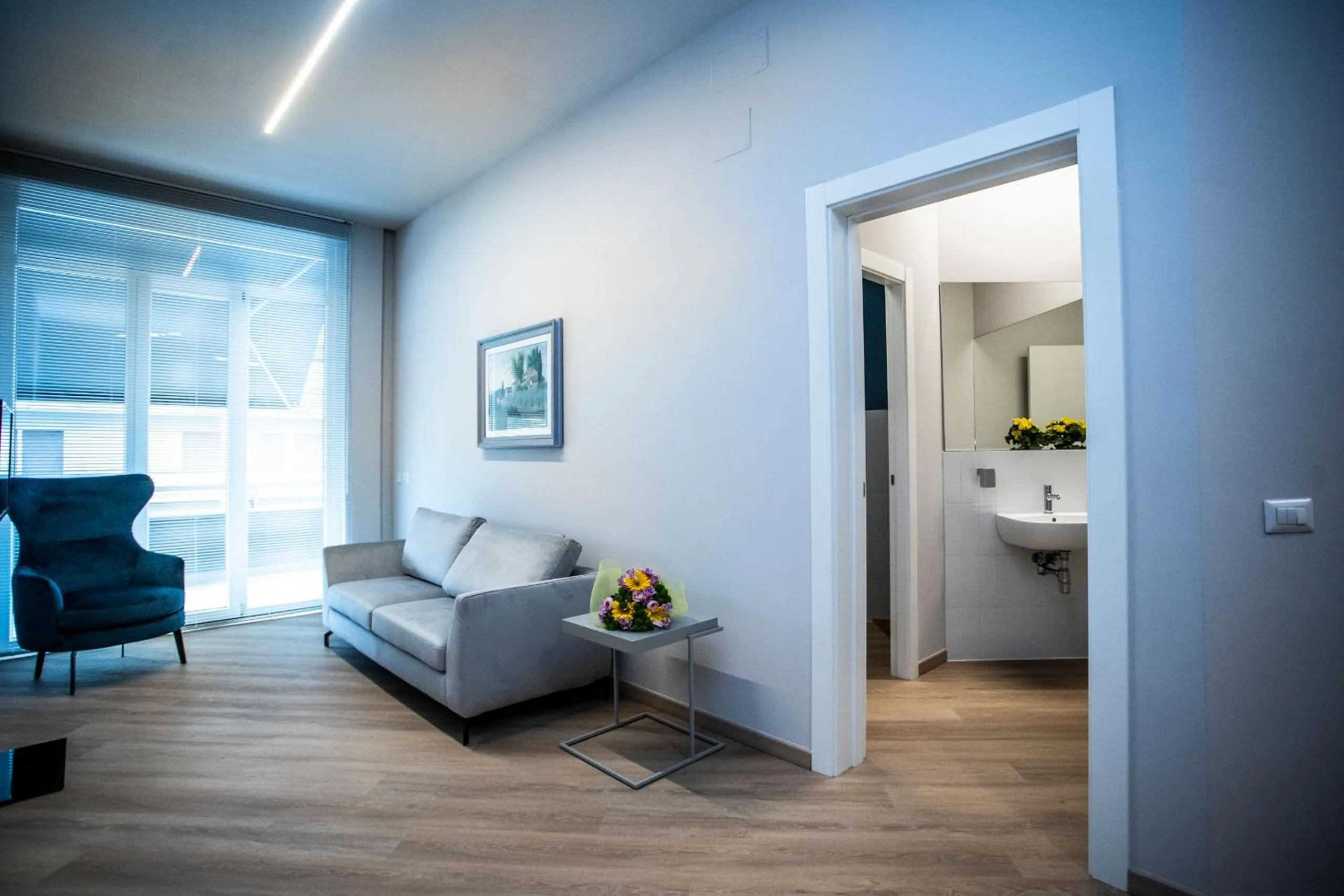 Living room in Hotel Delta