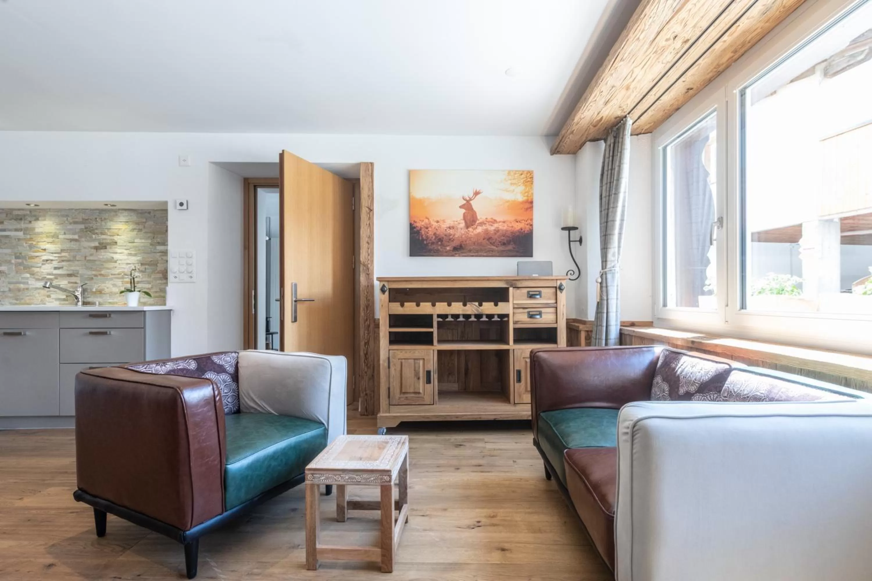 Lobby or reception in La Tgoma - Hotel & Restaurant