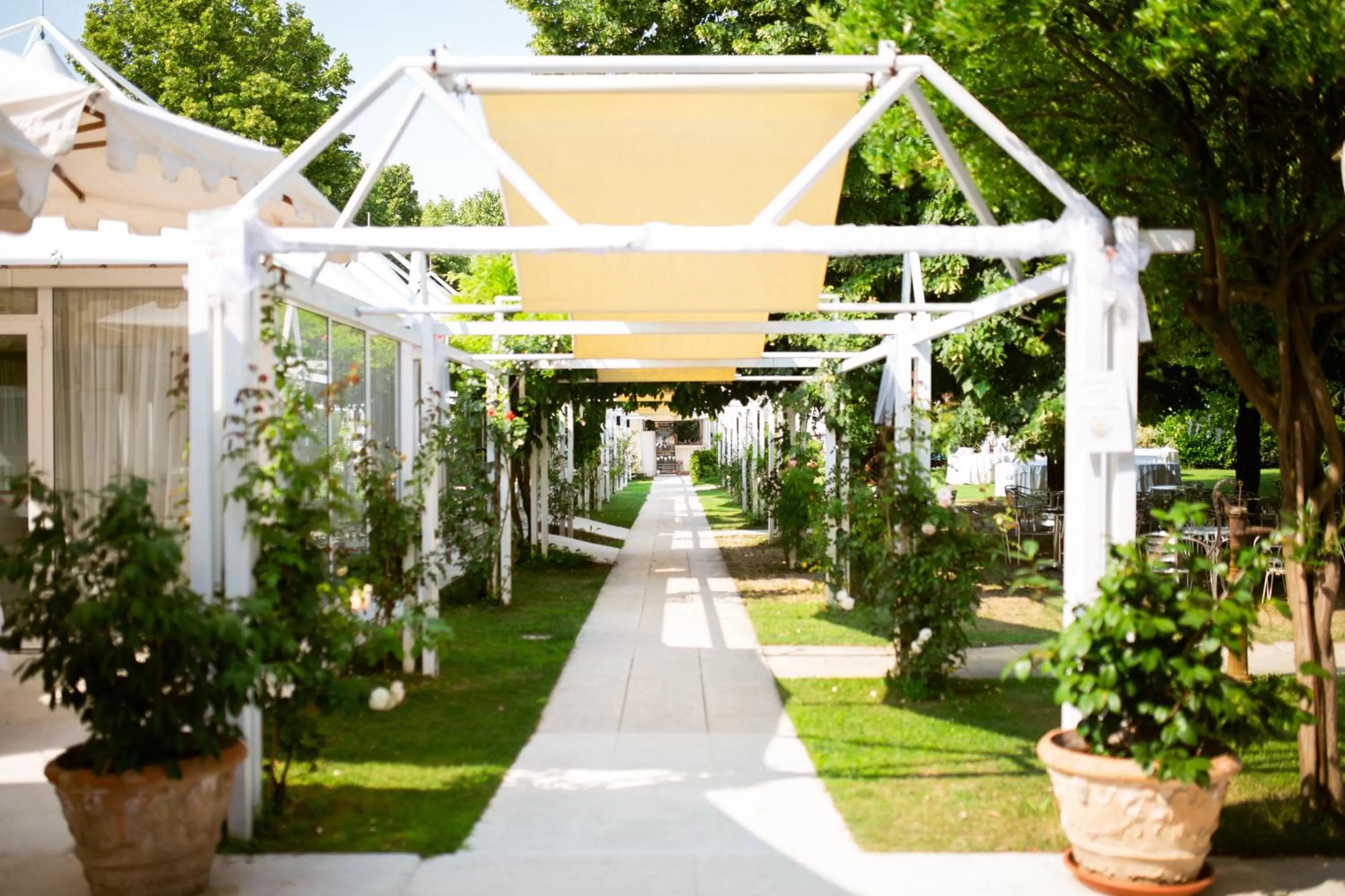 Facade/entrance in Hotel Villa Patriarca