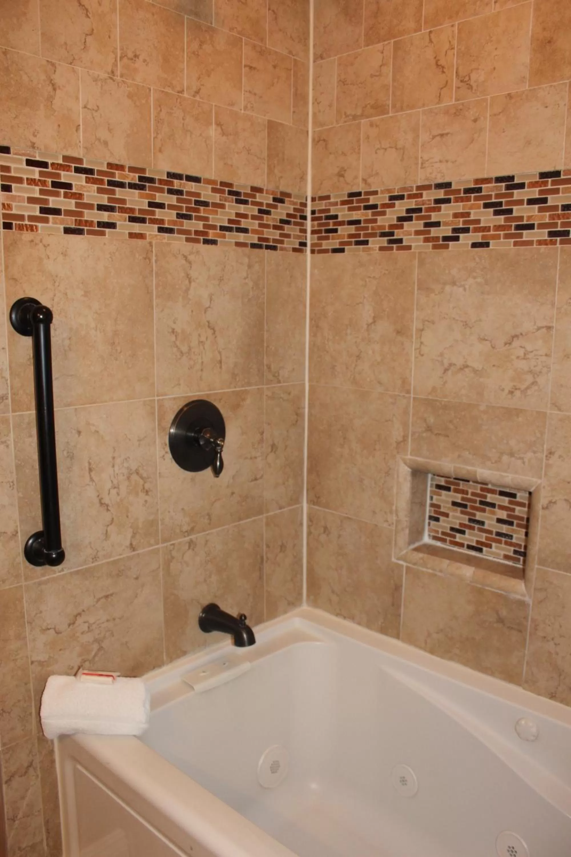 Shower in Travelodge by Wyndham Santa Maria