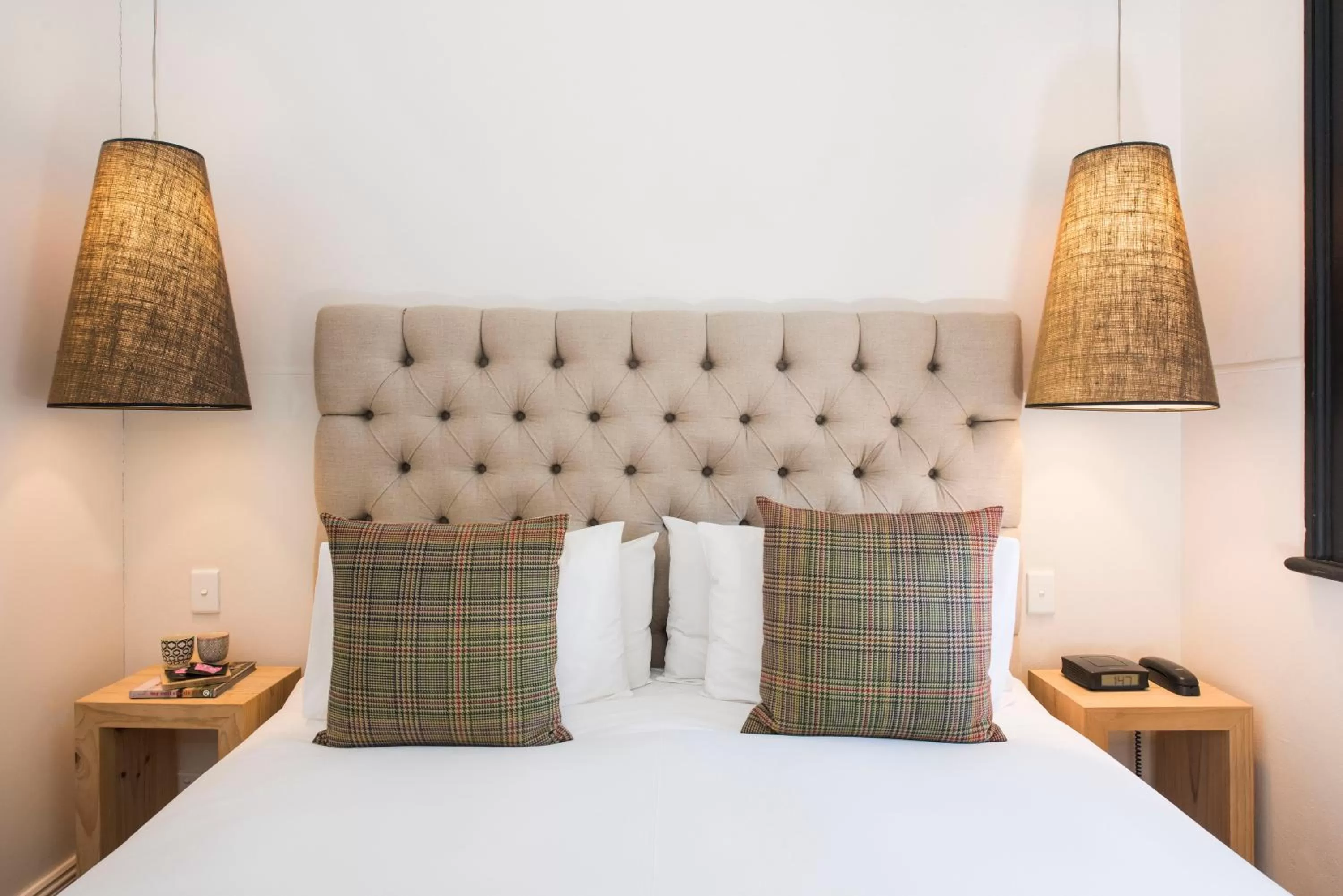 Bed in Perry Street Boutique Hotel