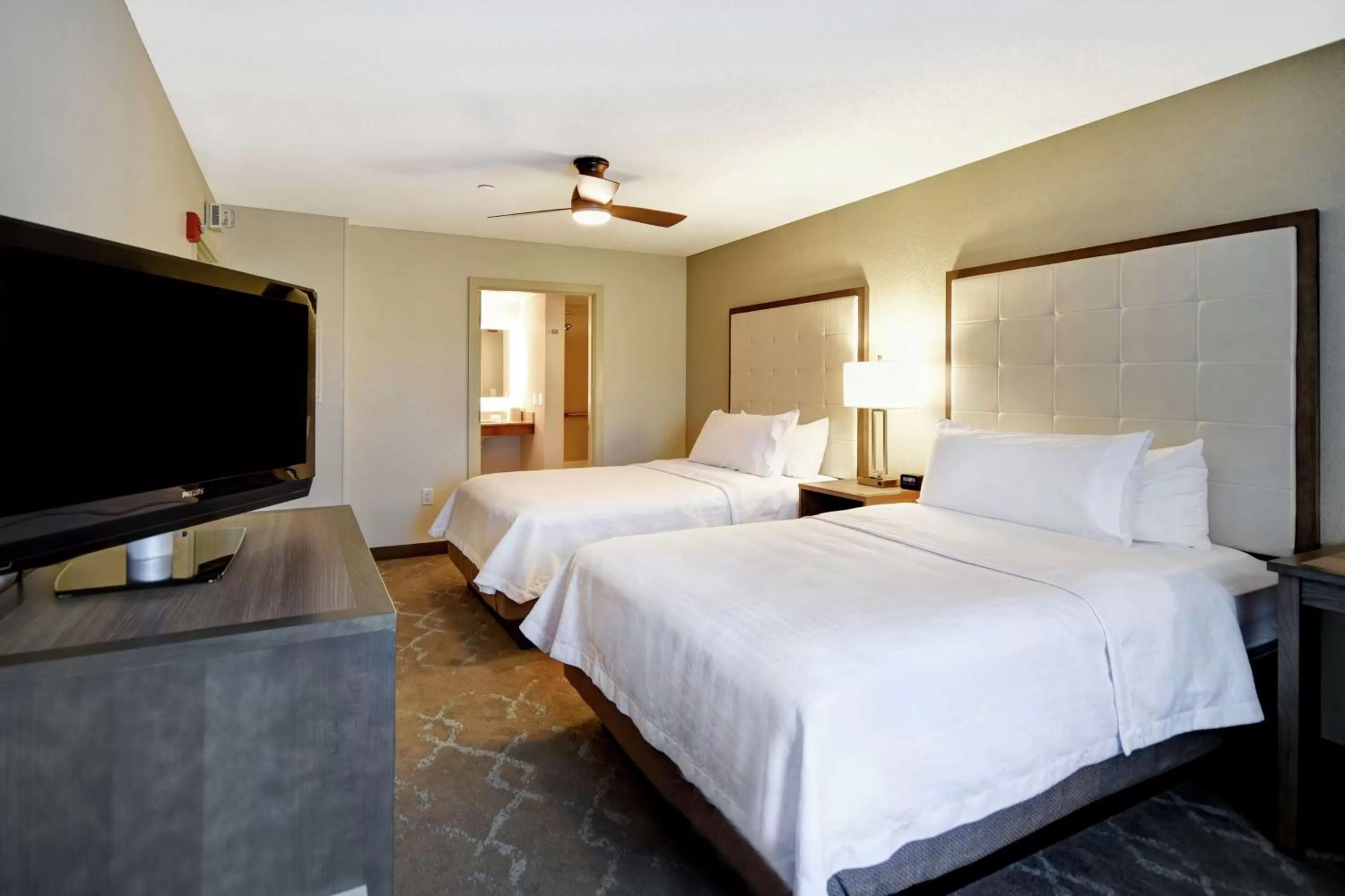 Bed in Homewood Suites by Hilton Dover