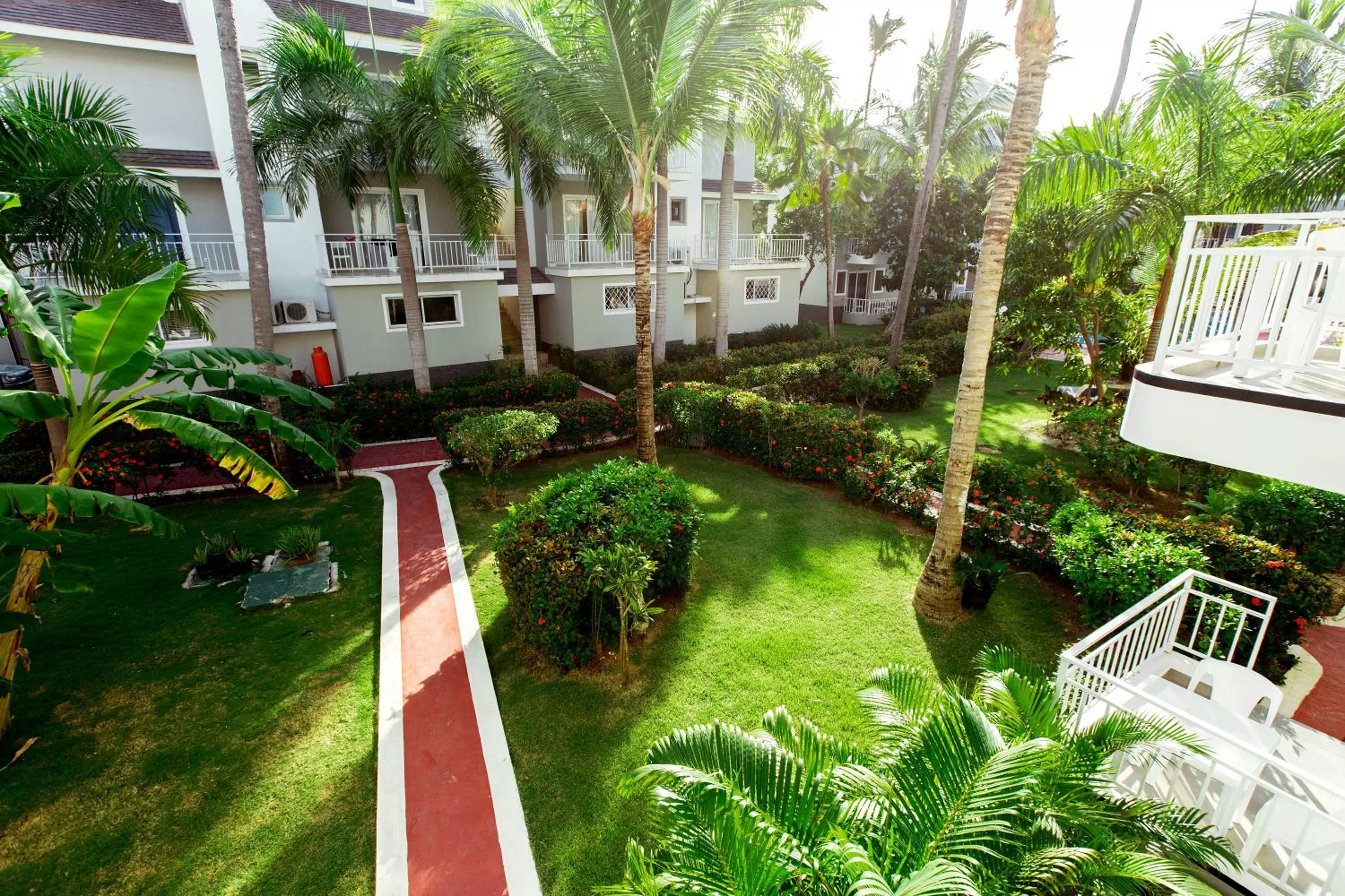 Garden in FIESTA SOL CARIBE playa LOS CORALES