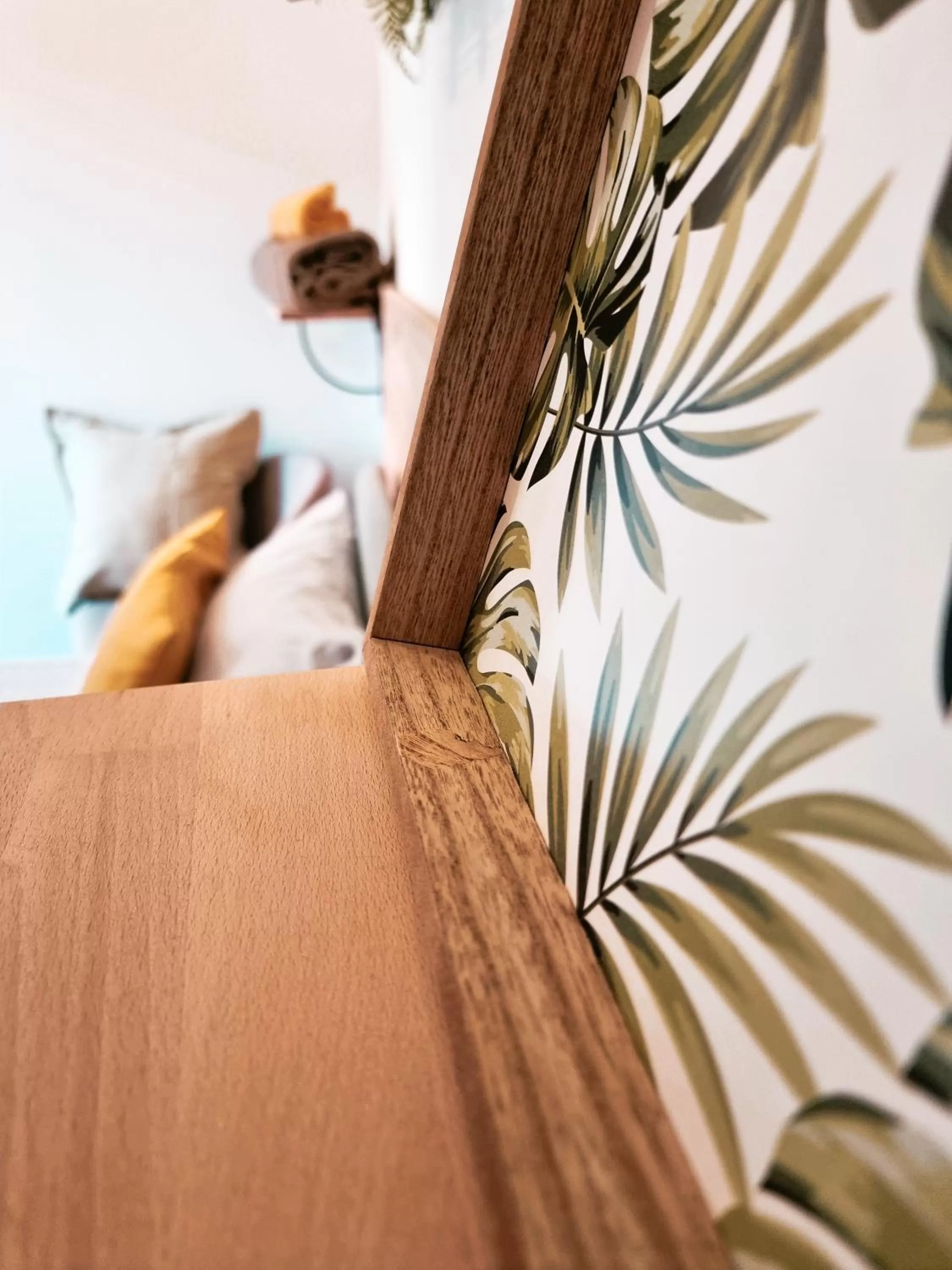 Decorative detail, Bed in Il Cantuccio di Gioia