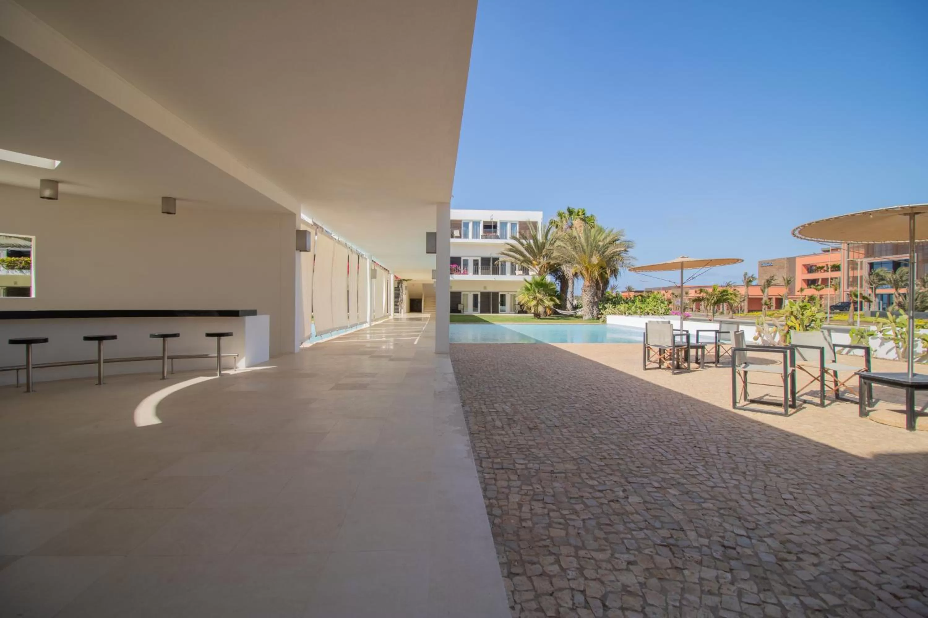 Seating area in Hotel Dunas de Sal