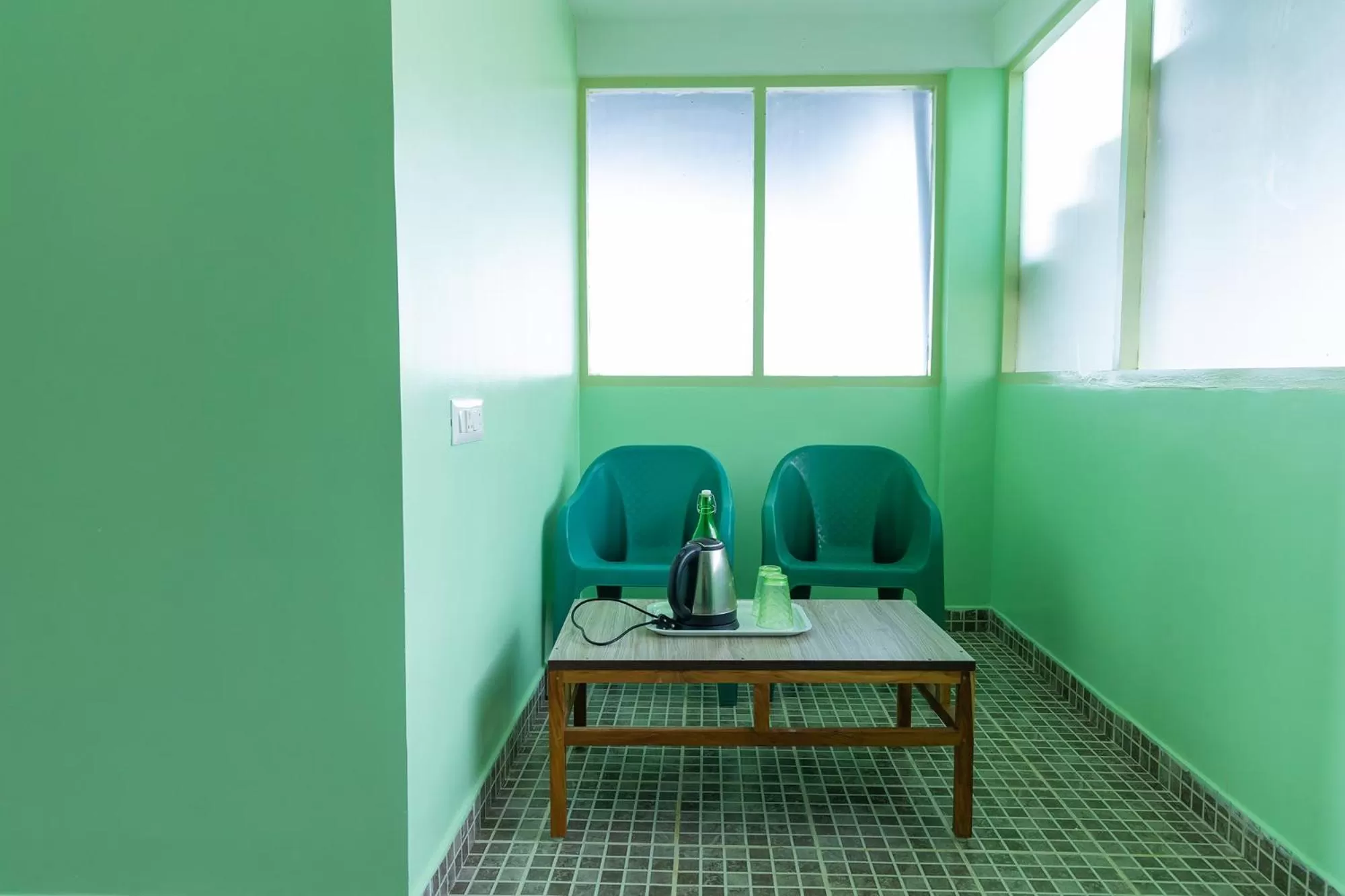 Seating area in FabExpress RMK Nest - Nr Chettiar Park