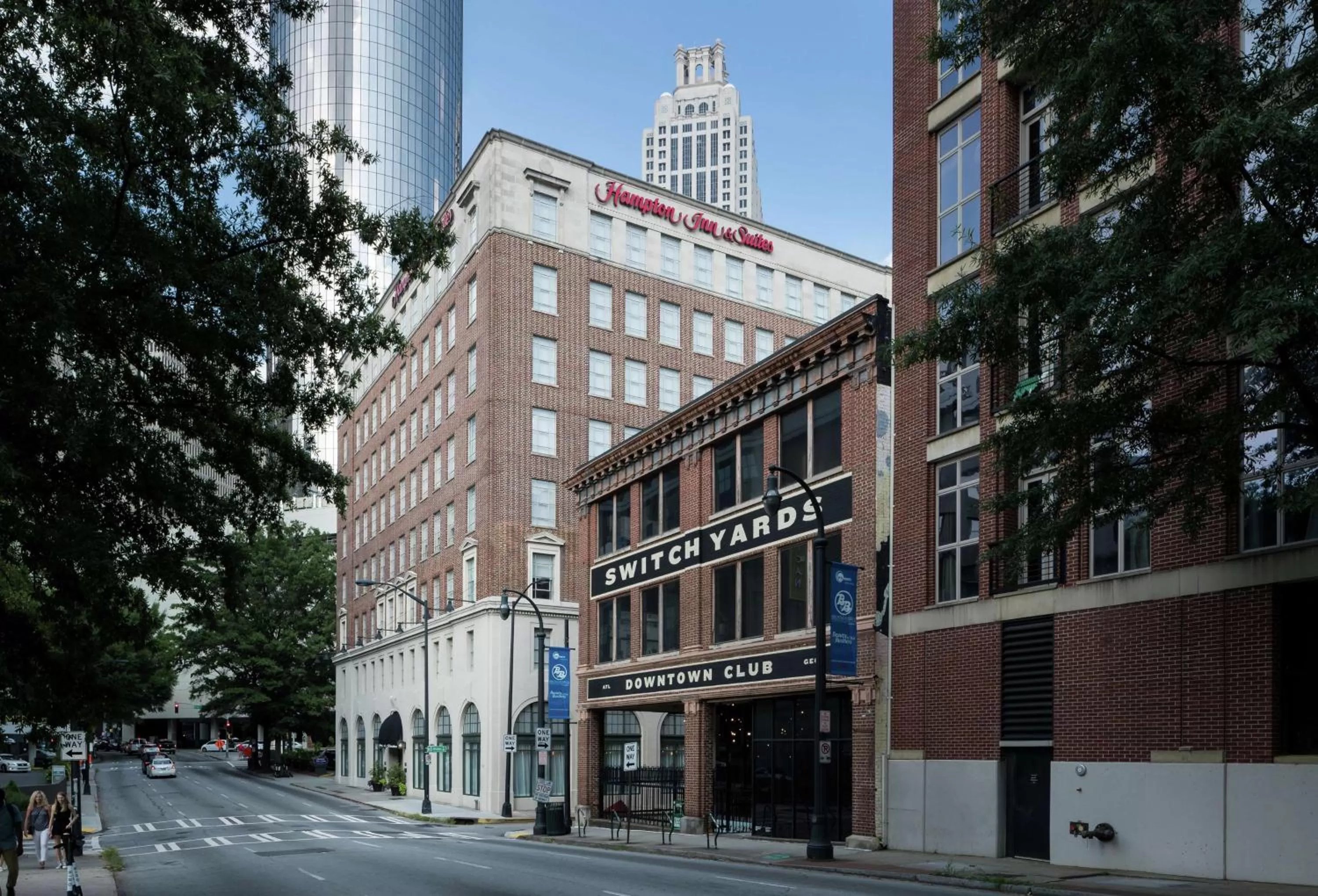 Property building in Hampton Inn & Suites Atlanta-Downtown