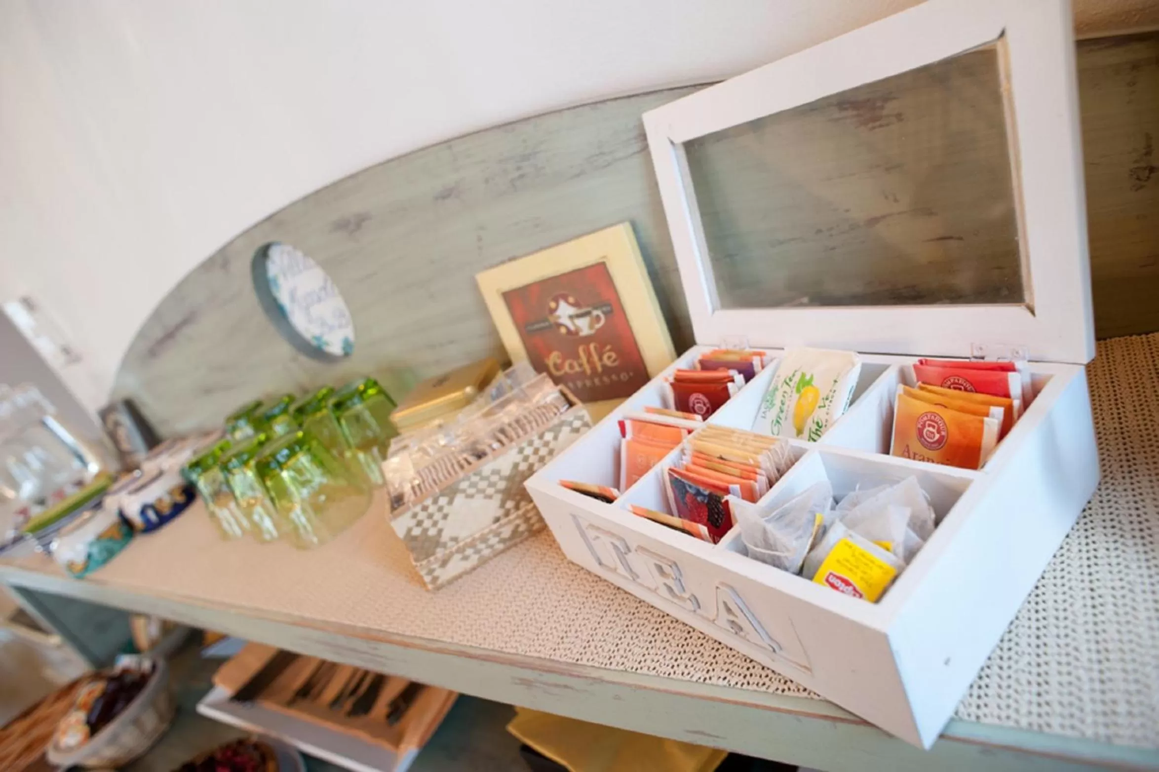 Coffee/tea facilities in Villa Myosotis