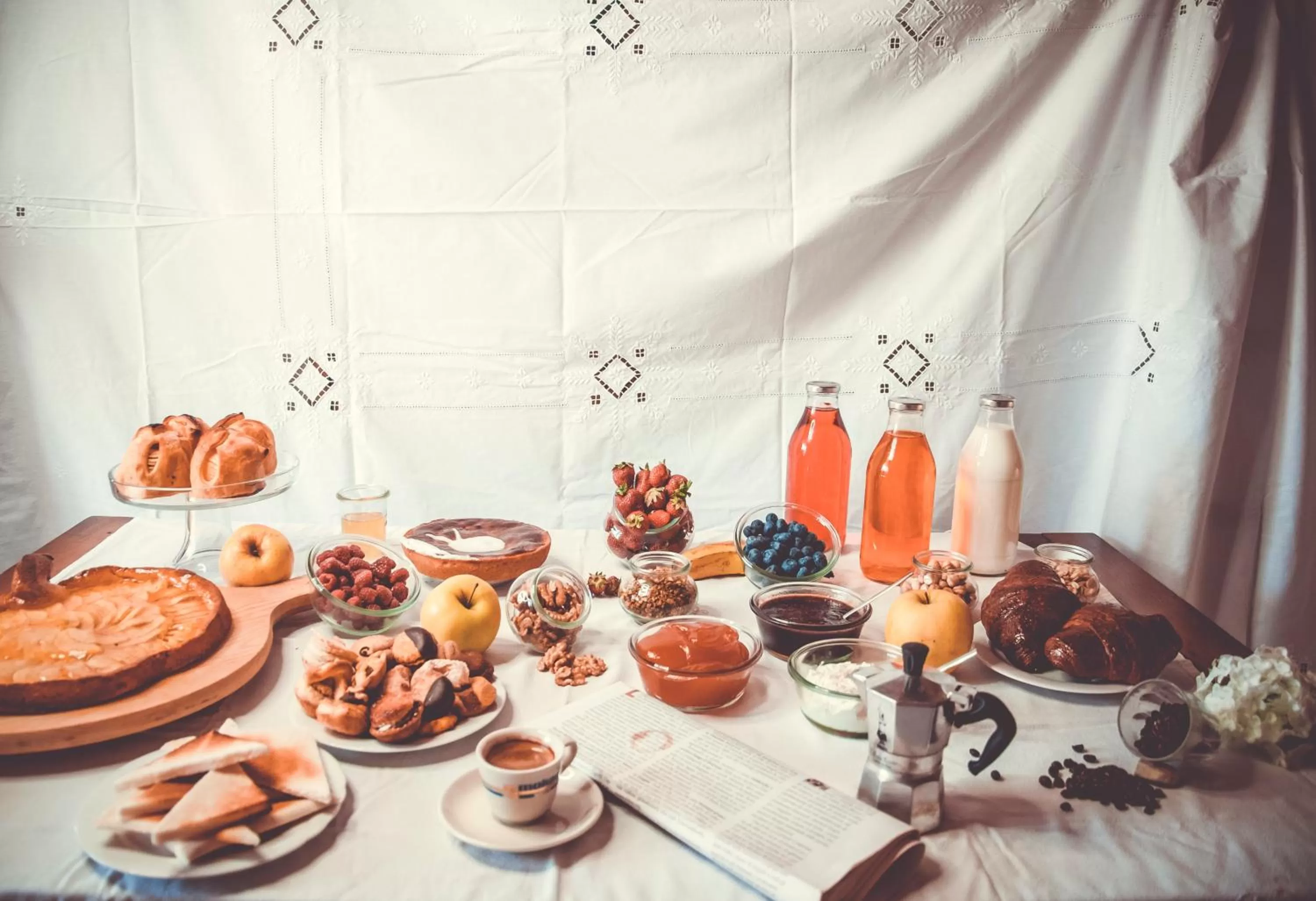 Food and drinks in Amaranto Bed & Breakfast