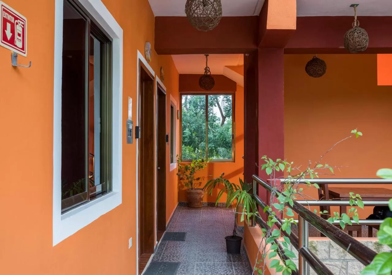 Garden view in Itza La Veleta Tulum