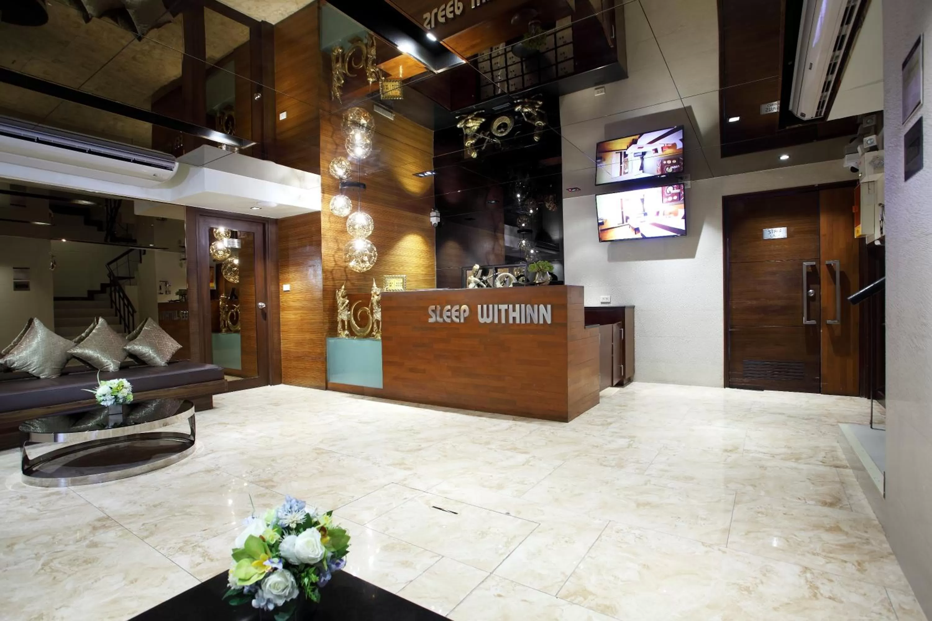 Lobby or reception in Sleep Withinn