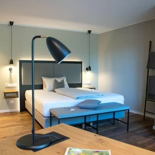 Bed in Landidyll Hotel zum Freden
