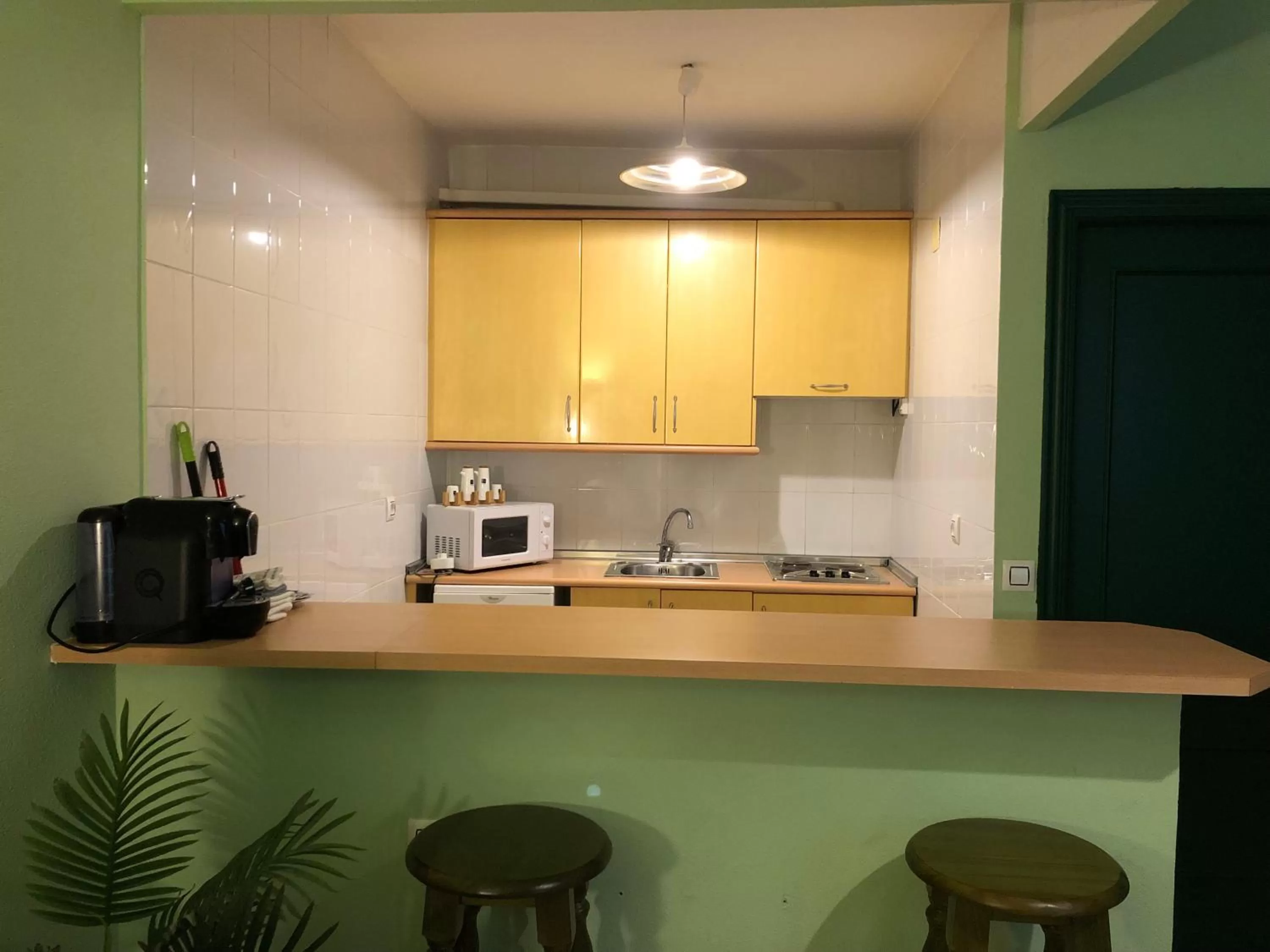 kitchen in Apartamentos Atalayas Extremadura