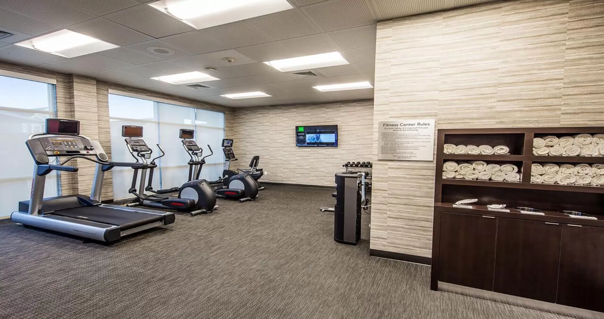 Fitness centre/facilities in Courtyard by Marriott Columbia Cayce