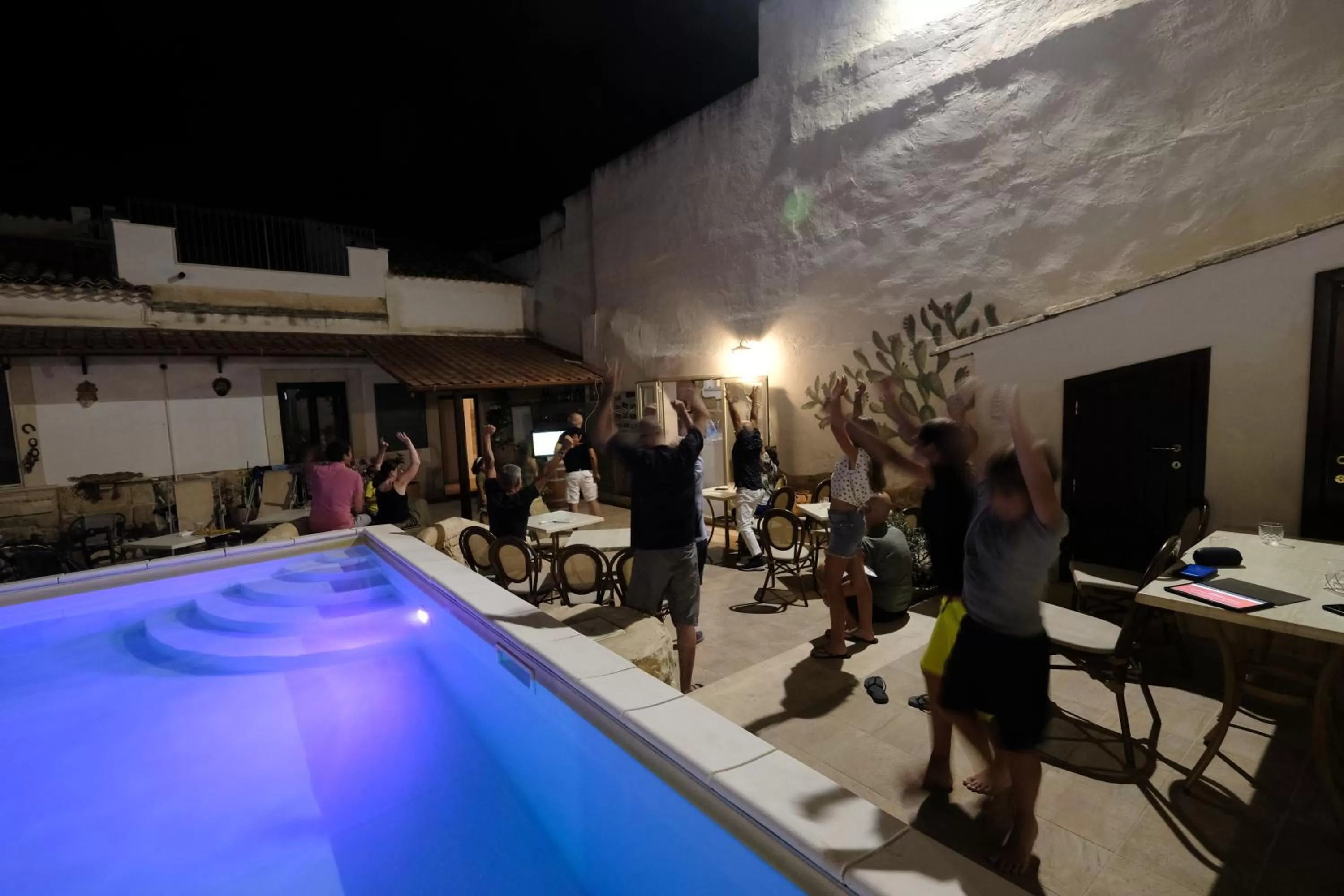 Swimming pool in Morfeo Charming Rooms & Relax