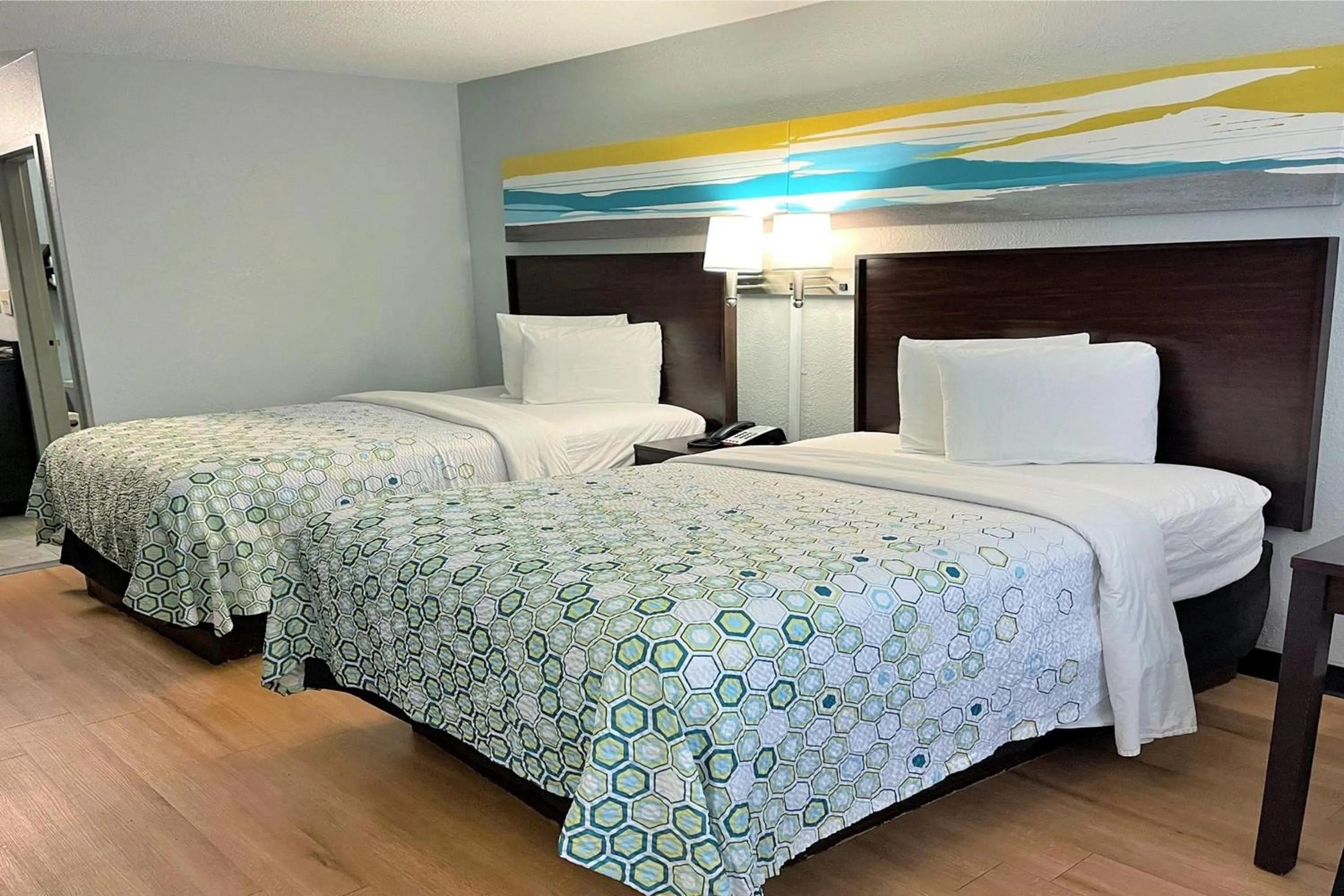 Bedroom, Bed in HomeTowne Studios by Red Roof Augusta