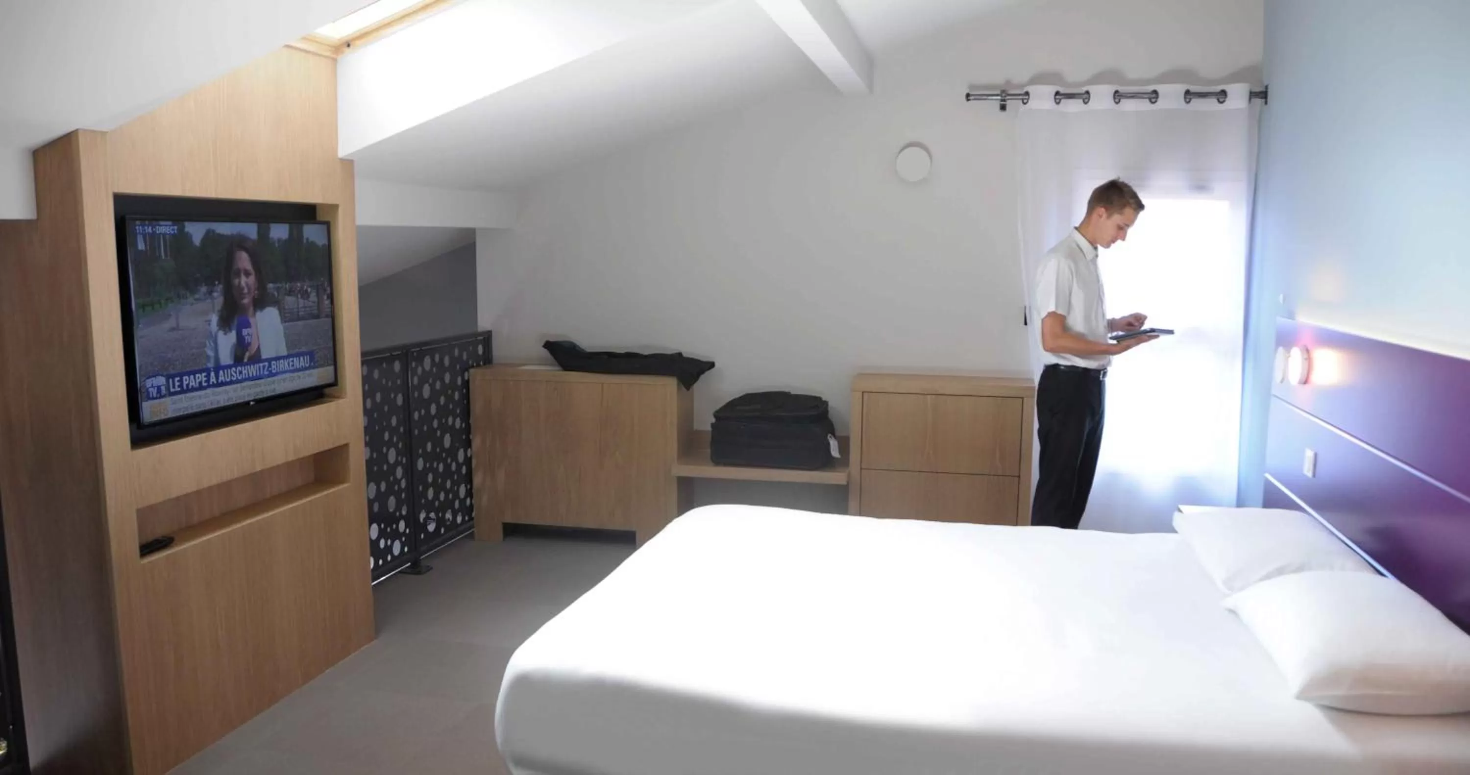 Bed in Relais De L'abbaye